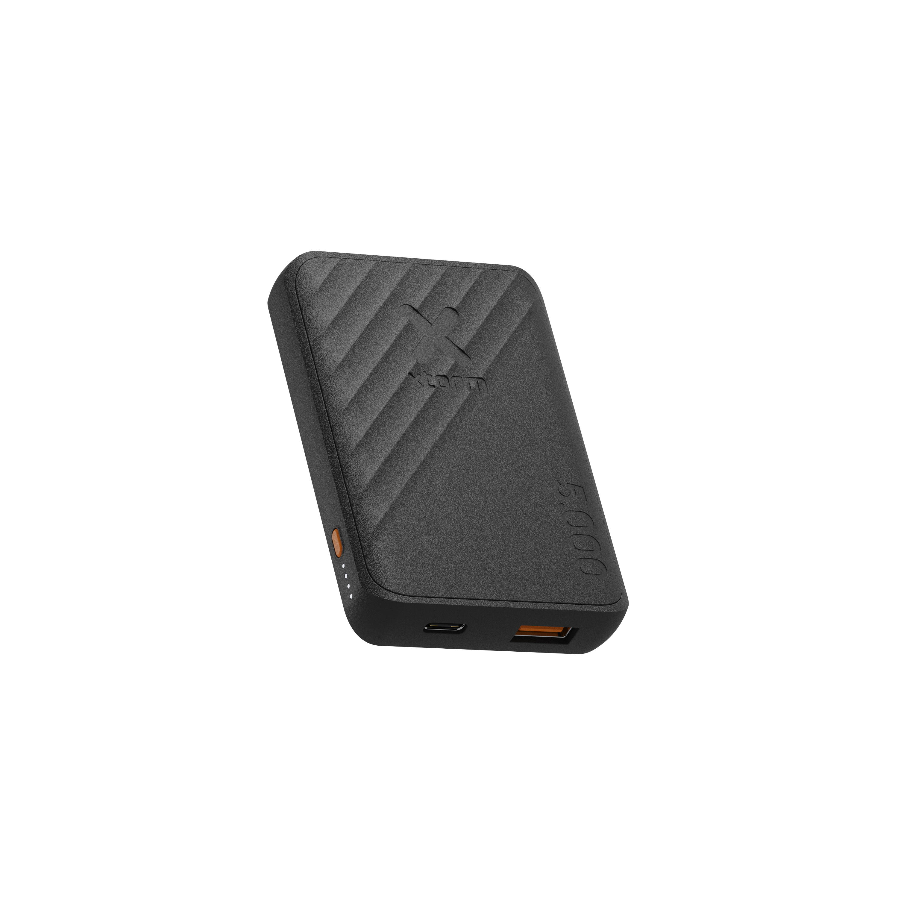 Xtorm Go2 Powerbank - 5.000 mAh - Dubbele poorten - Krachtige powerbank - Duurzame technologie - Charcoal Black