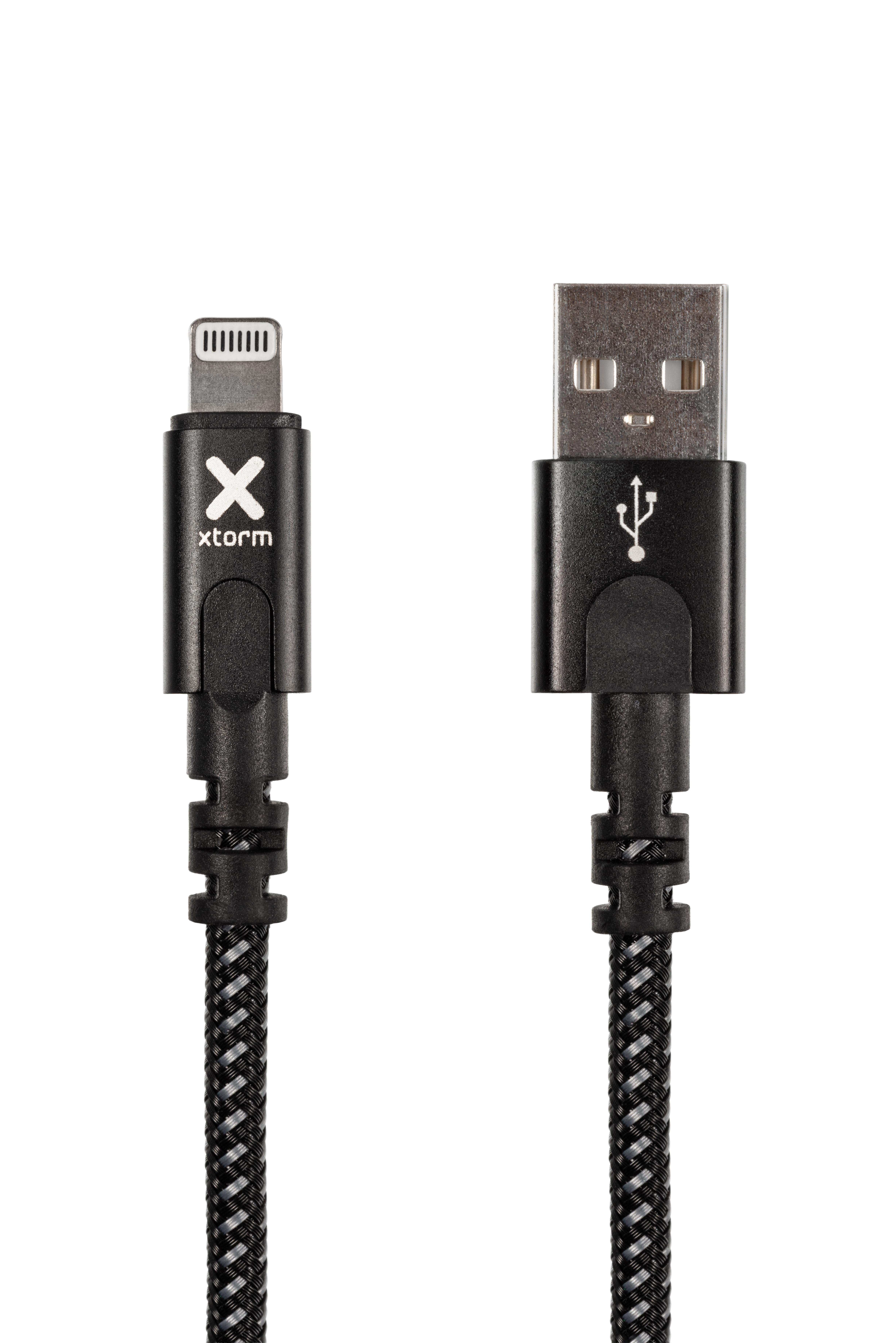 Xtorm Original USB to Lightning kabel - 3 meter - Zwart