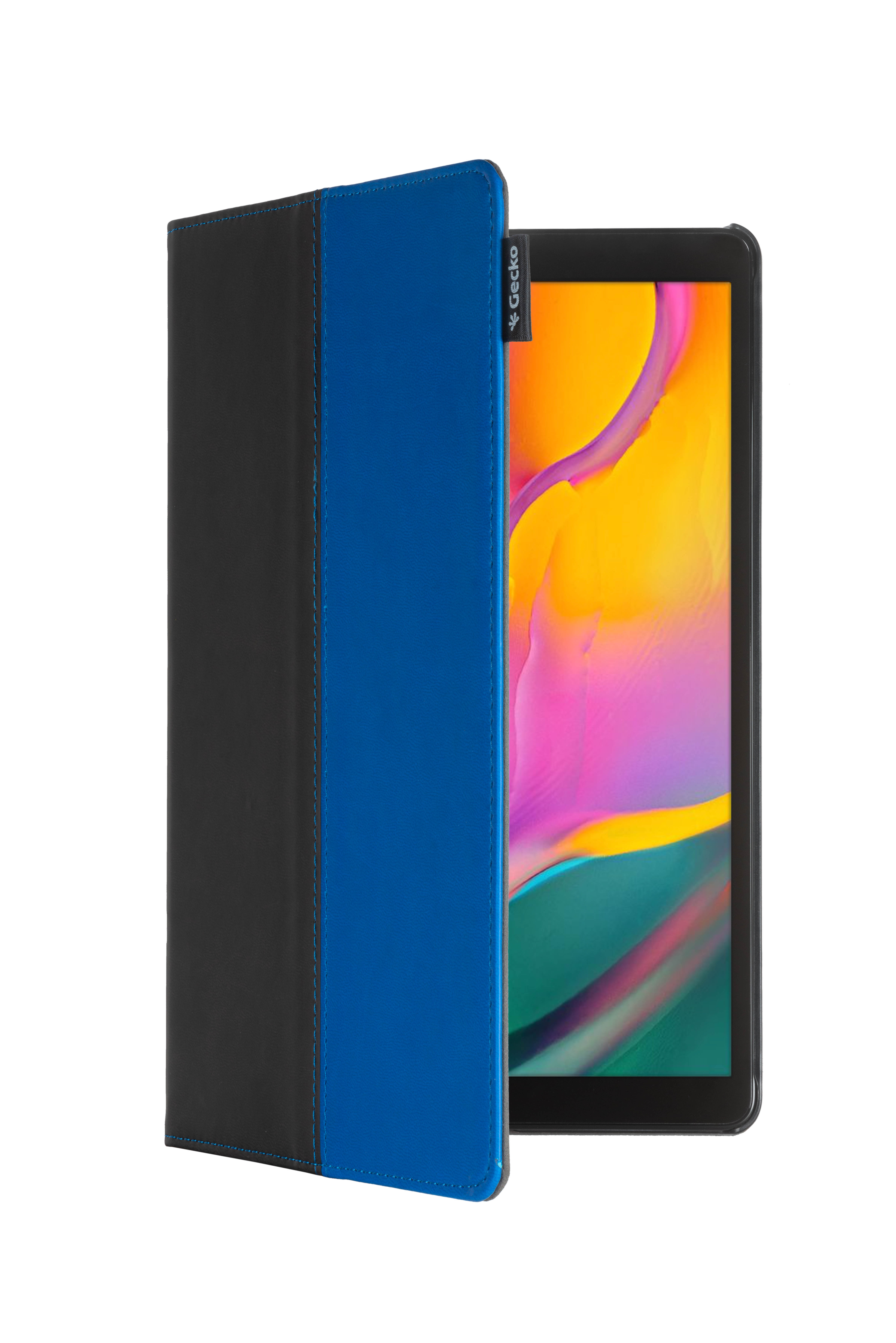 Gecko Covers Easy-Click Bookcase Samsung Galaxy Tab A 10.1 (2019) tablethoes - Zwart / Blauw