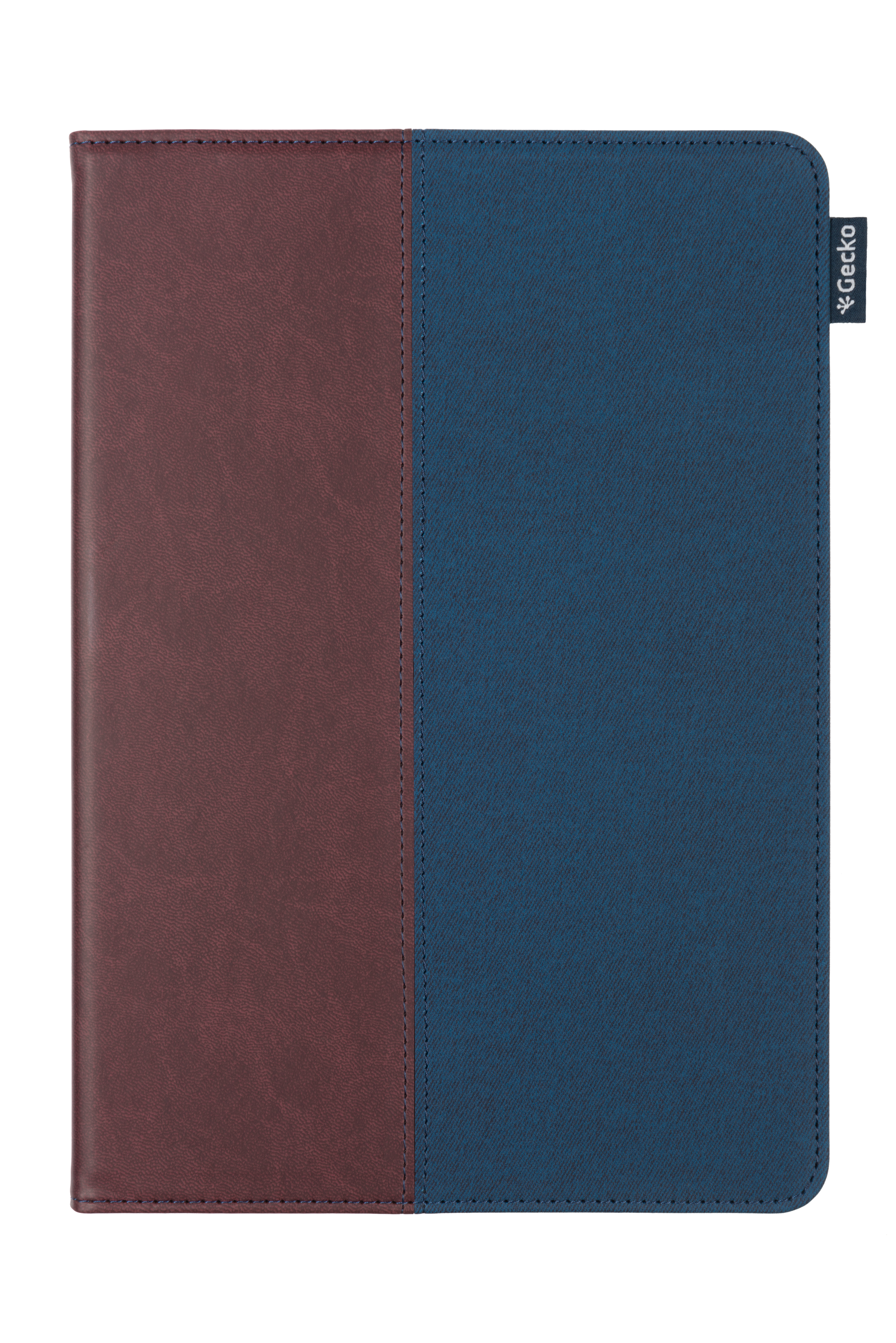 Gecko Covers Easy-Click Bookcase iPad 10.2 (2019 / 2020 / 2021) tablethoes - Blauw / Bruin