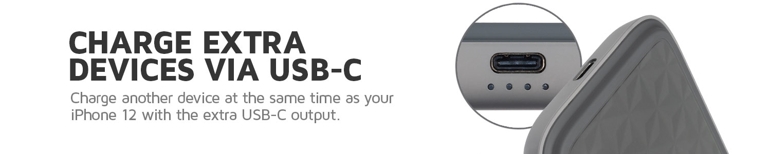 Future proof with USB-C output