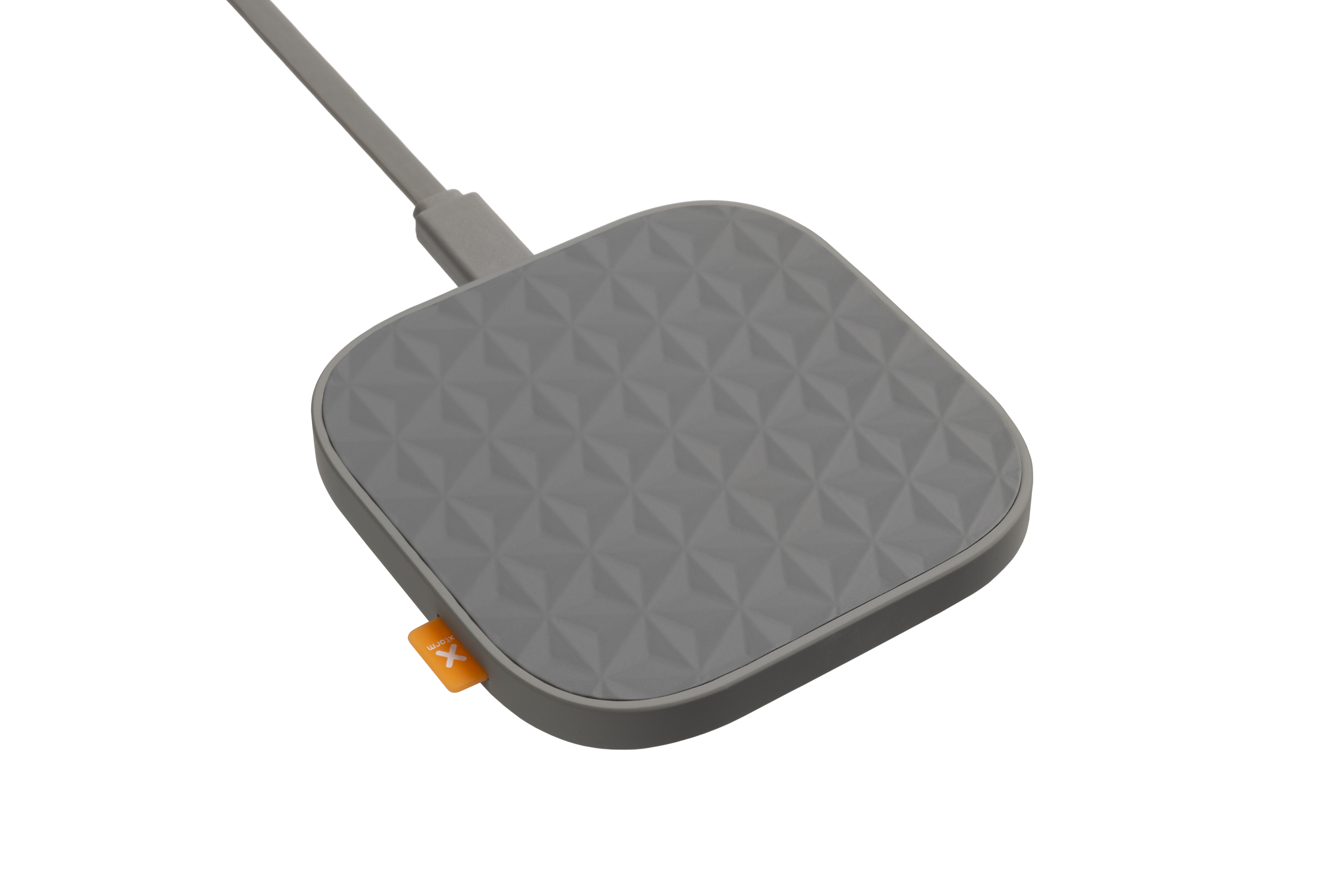 Xtorm Draadloze charger Solo - Wireless oplader tot 15 W met ingebouwd magnetisch kliksysteem - donkergrijs