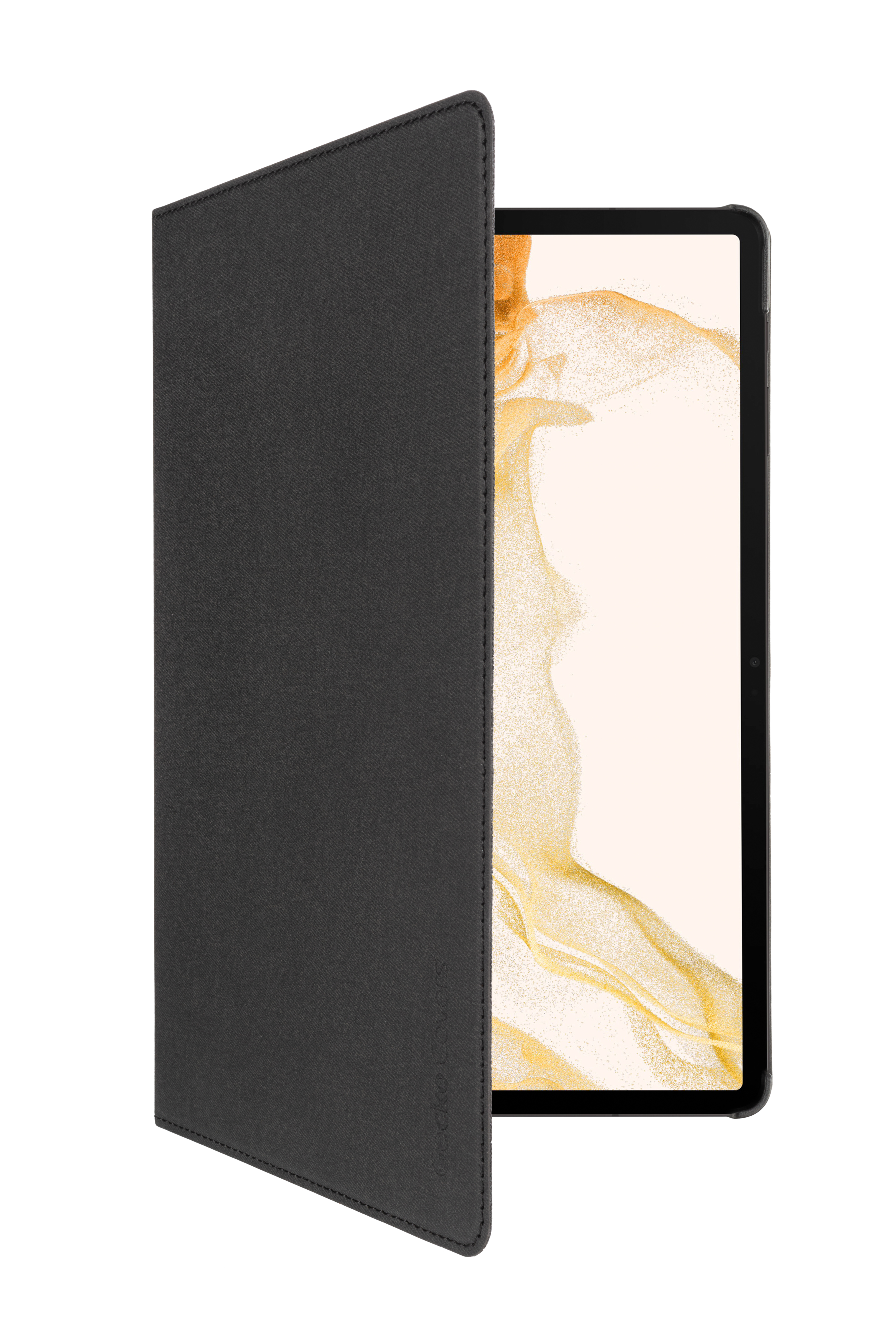 Tablet cover voor Samsung Galaxy Tab S7 Plus 12.4 (2020) & Galaxy Tab S8+ 12.4 (2022) - Zwart