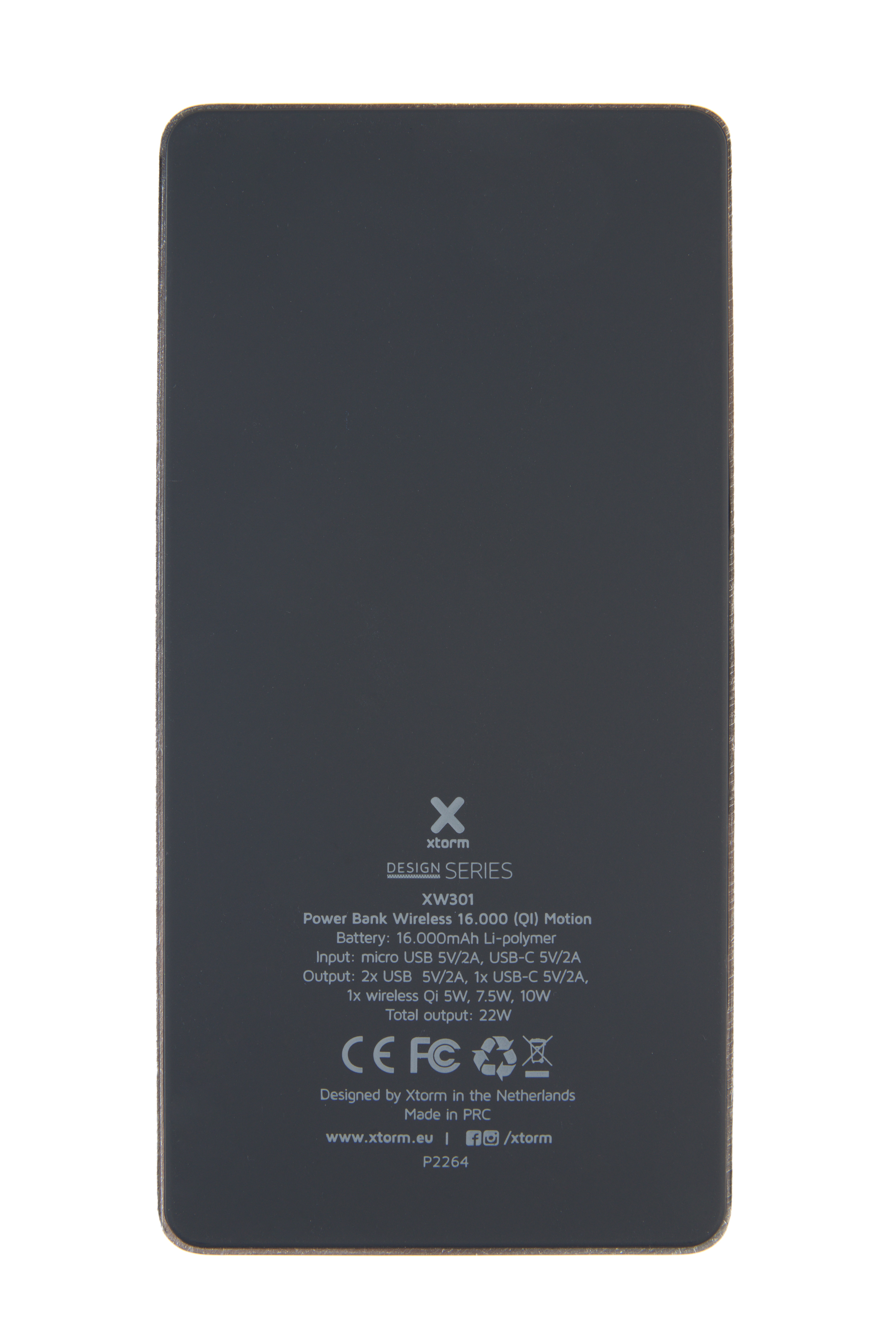 Xtorm Power Bank Wireless 16.000 (QI) Motion XW301