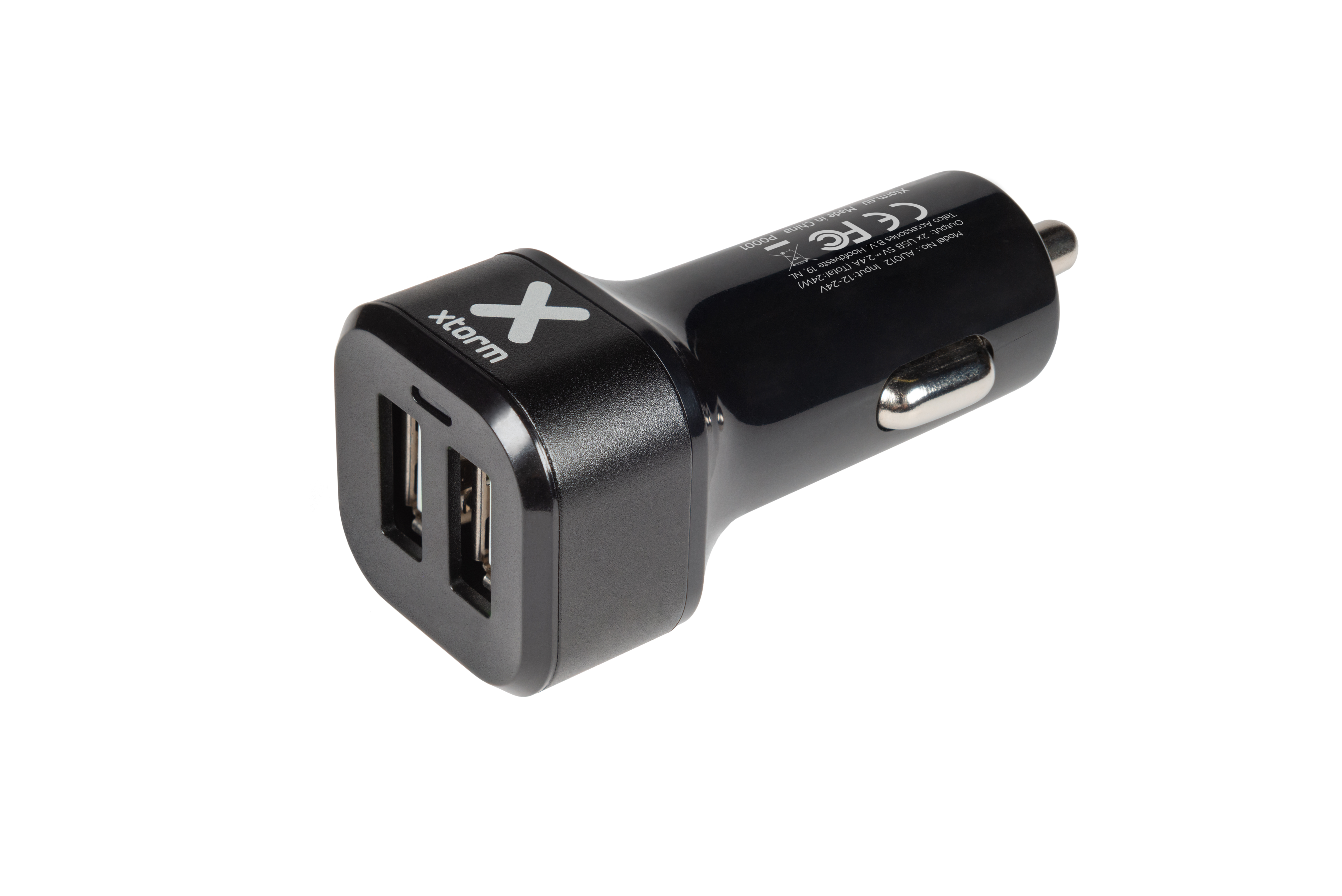 Xtorm Car Charger 2X USB - 4,8 ampère