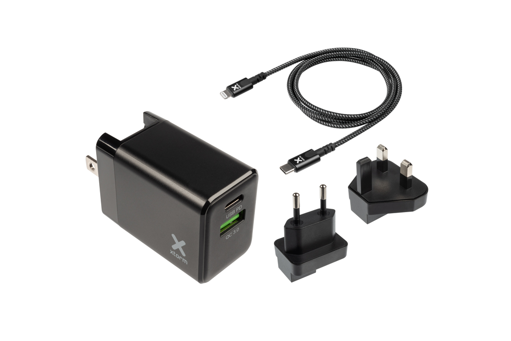 Xtorm Volt Lightning Fast Charge Bundle - 30W - Zwart