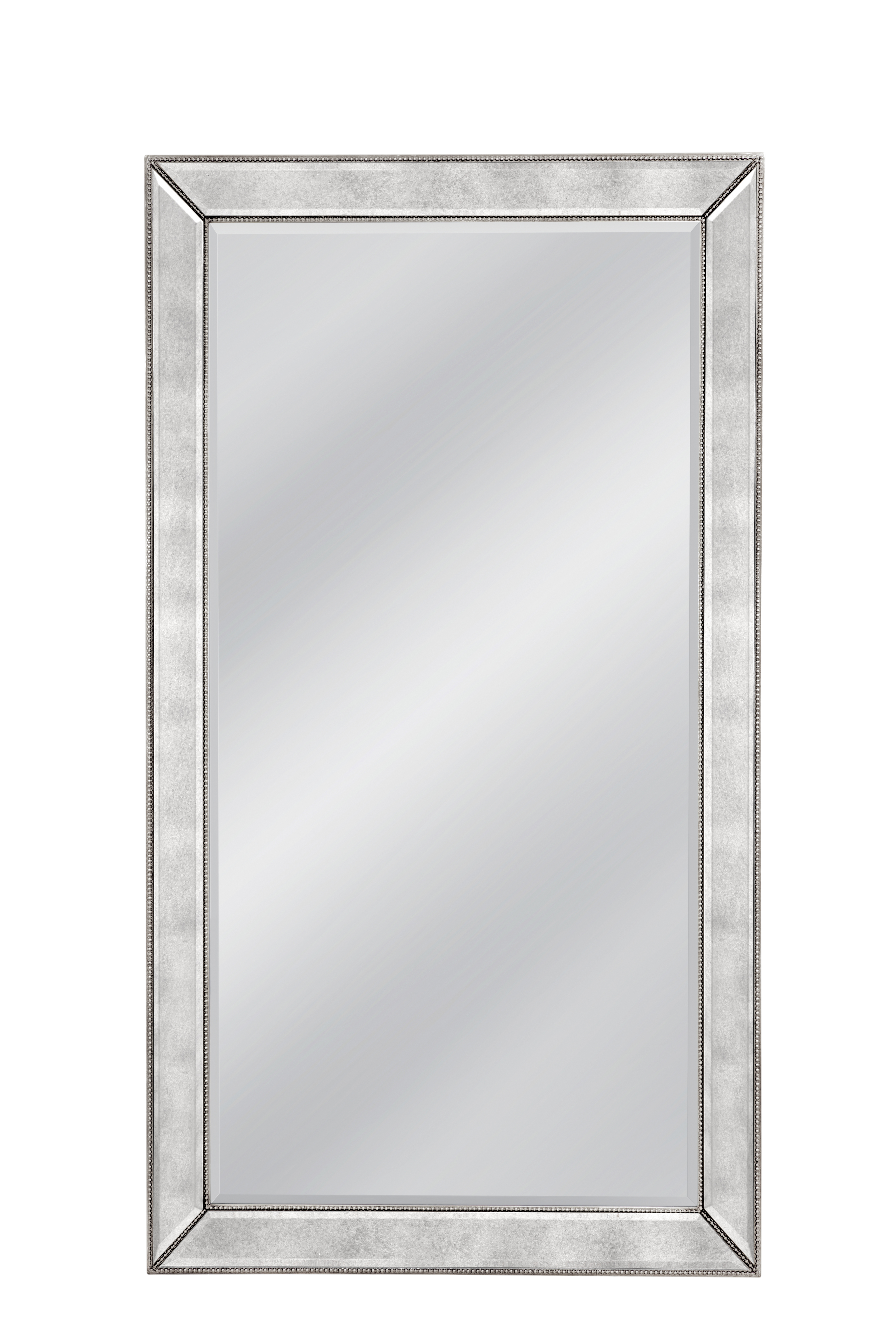 Beaded Floor Mirror