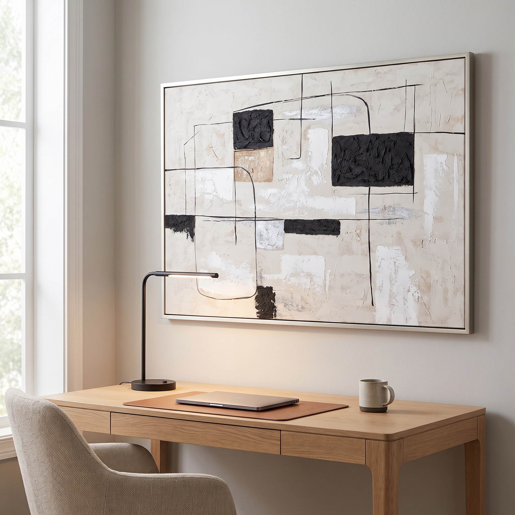 Quartershot Framed Canvas