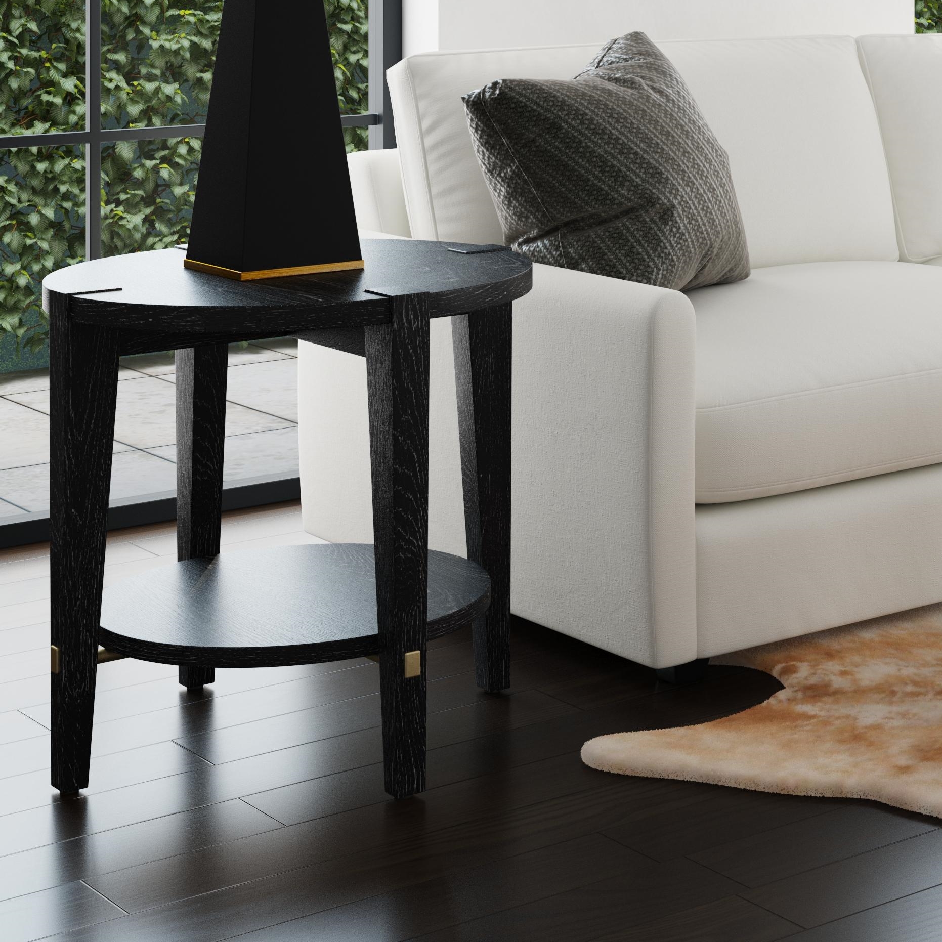 Whitfield Round End Table
