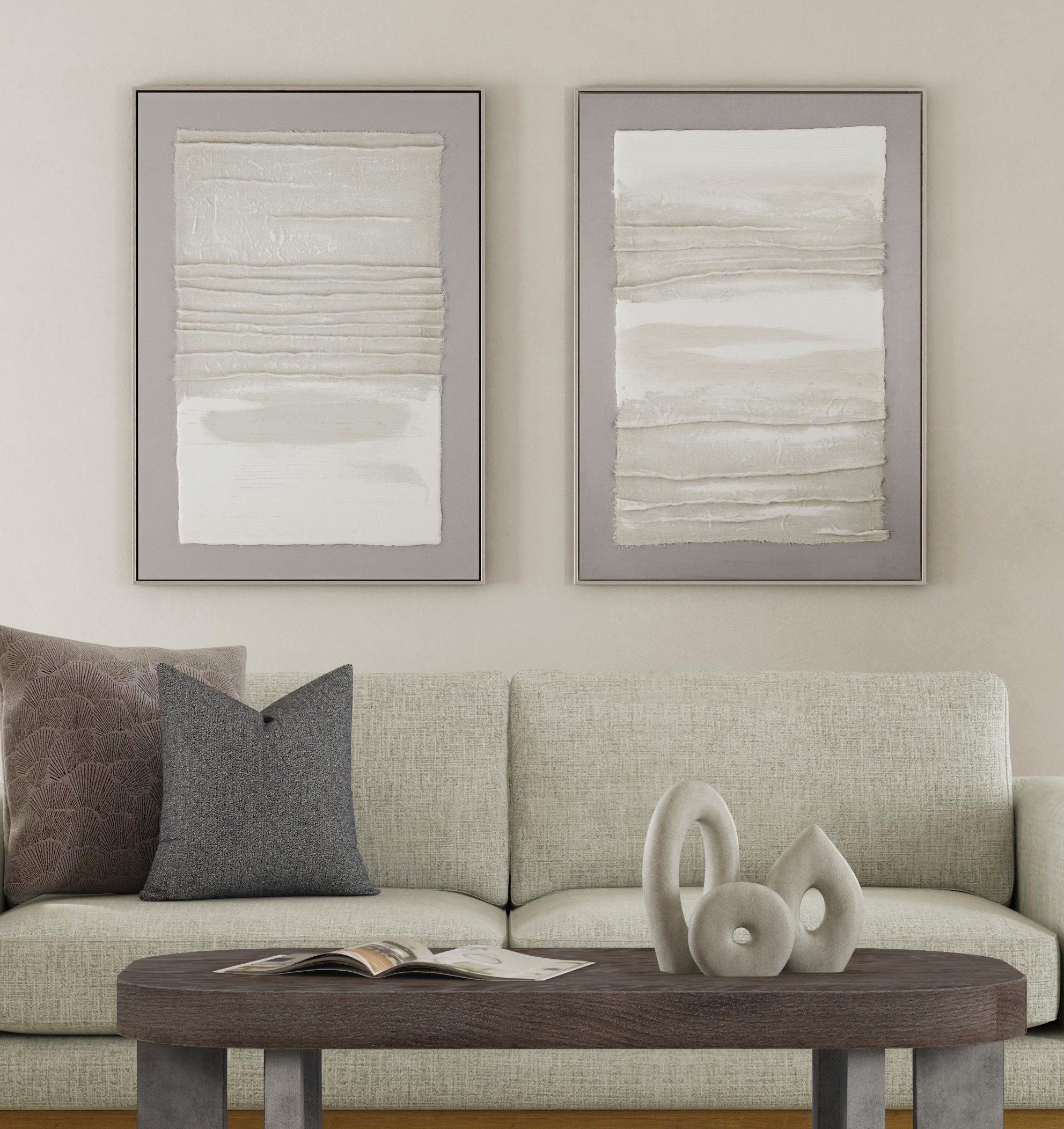 Zole II Framed Canvas