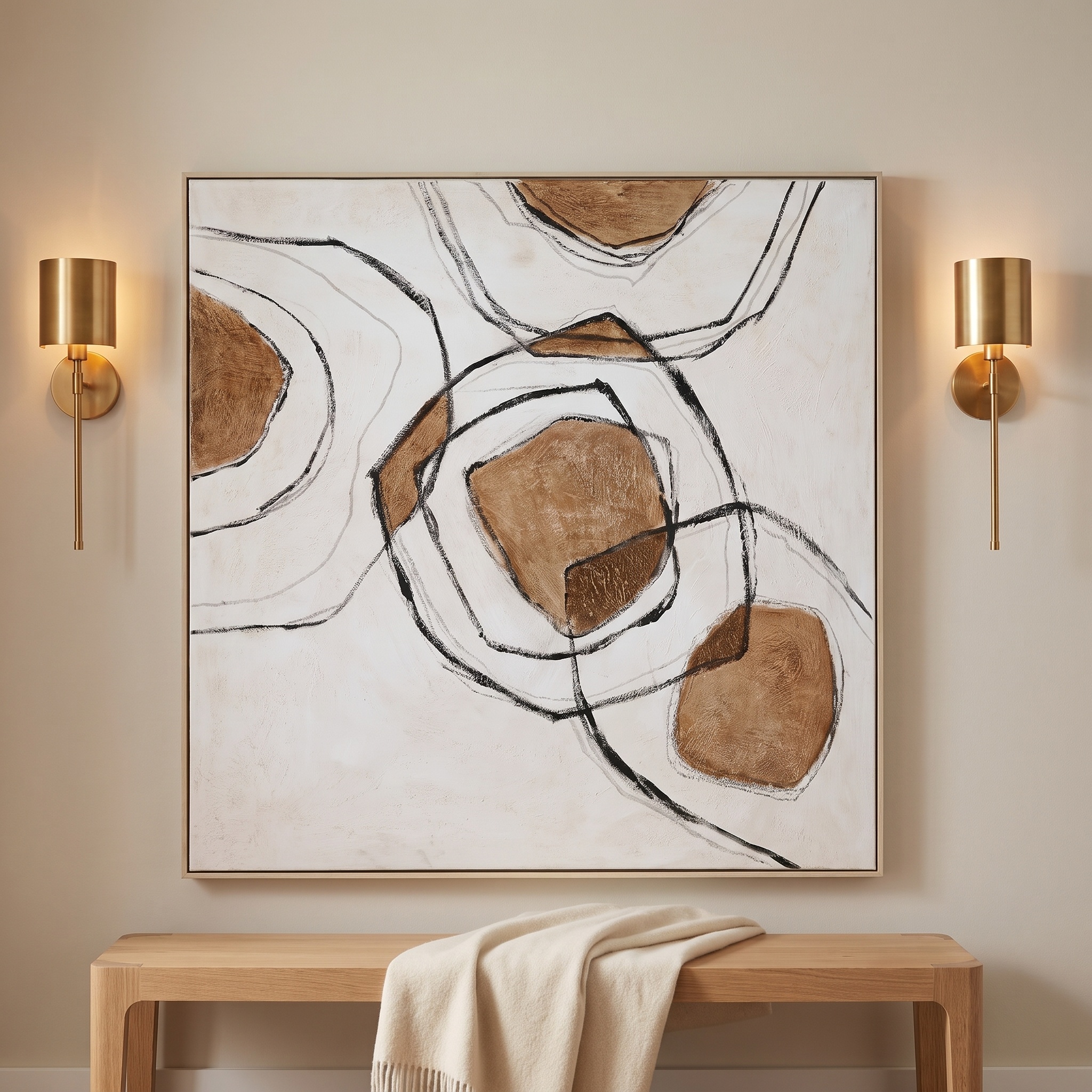 Rhetoric Framed Canvas