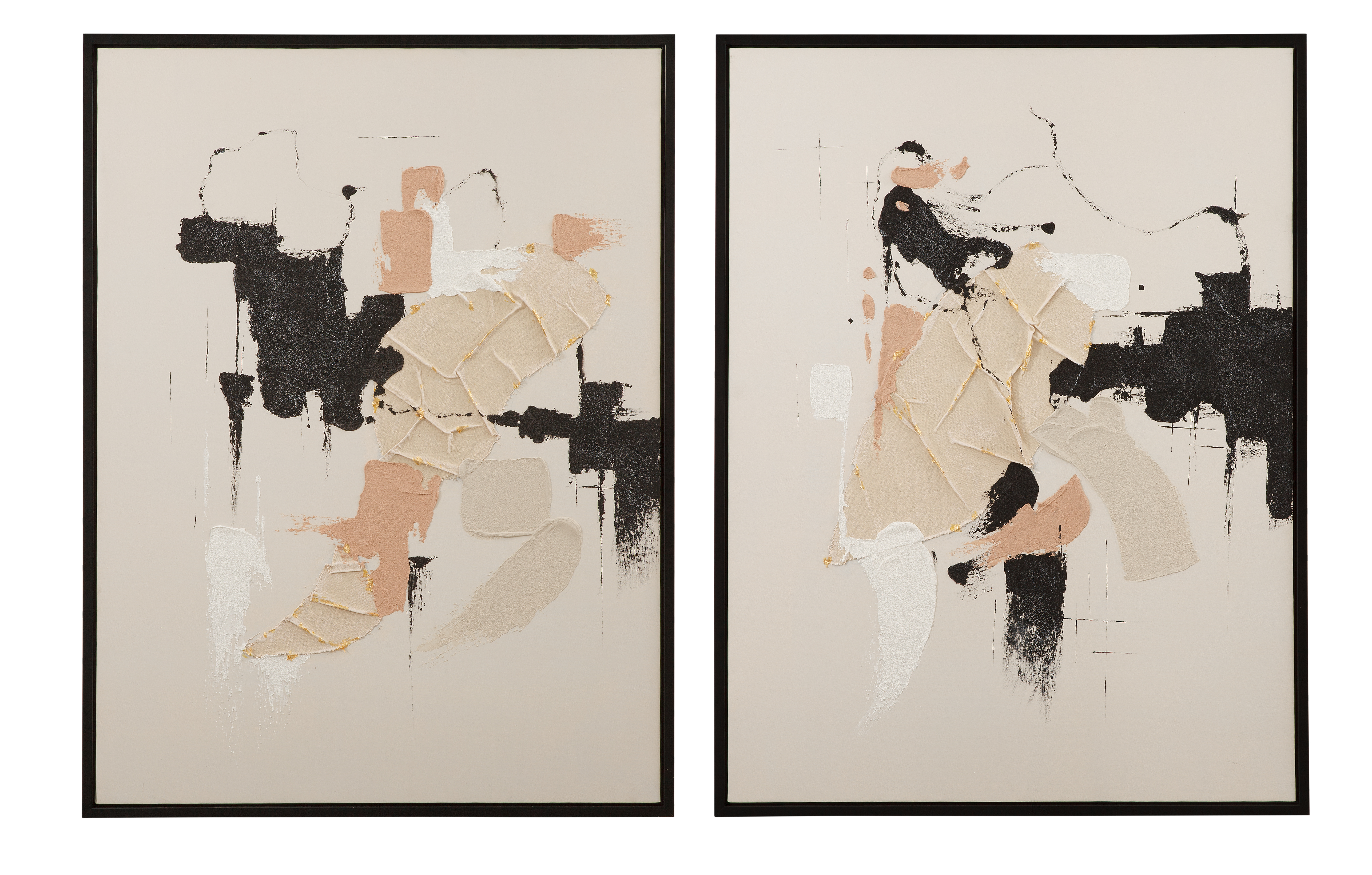 Intuitive Framed Canvas s/2