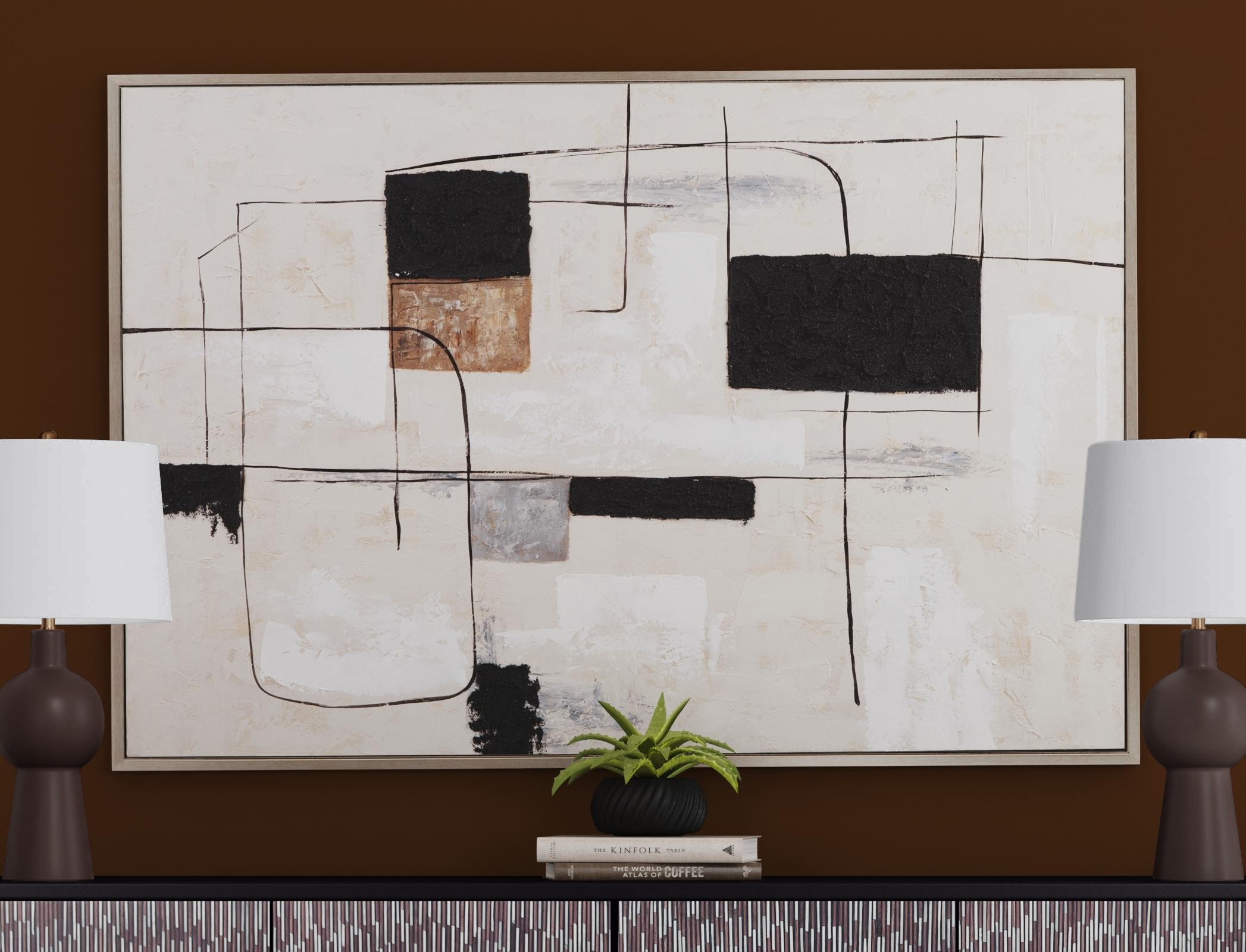 Quartershot Framed Canvas