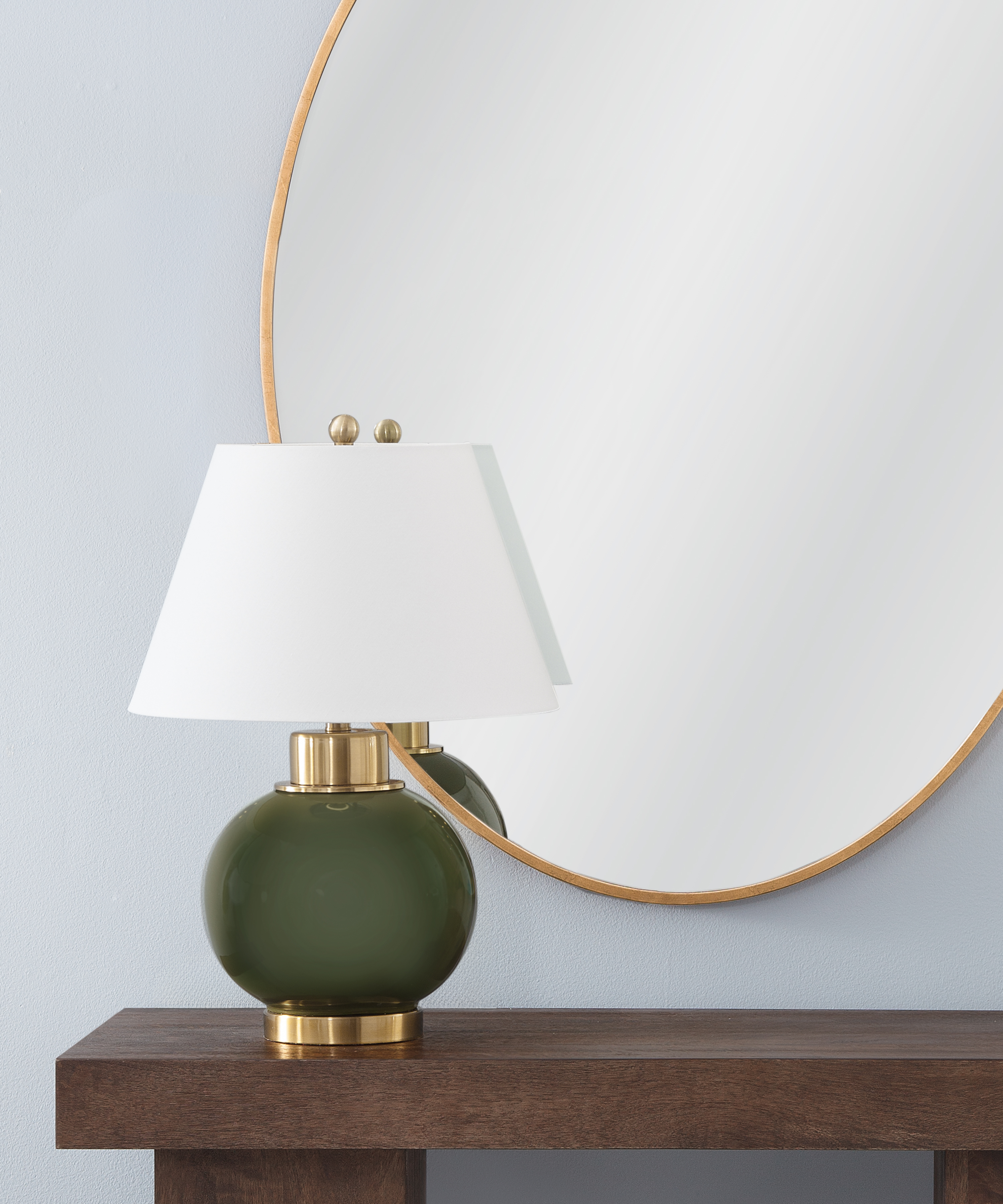 Green Table Lamp