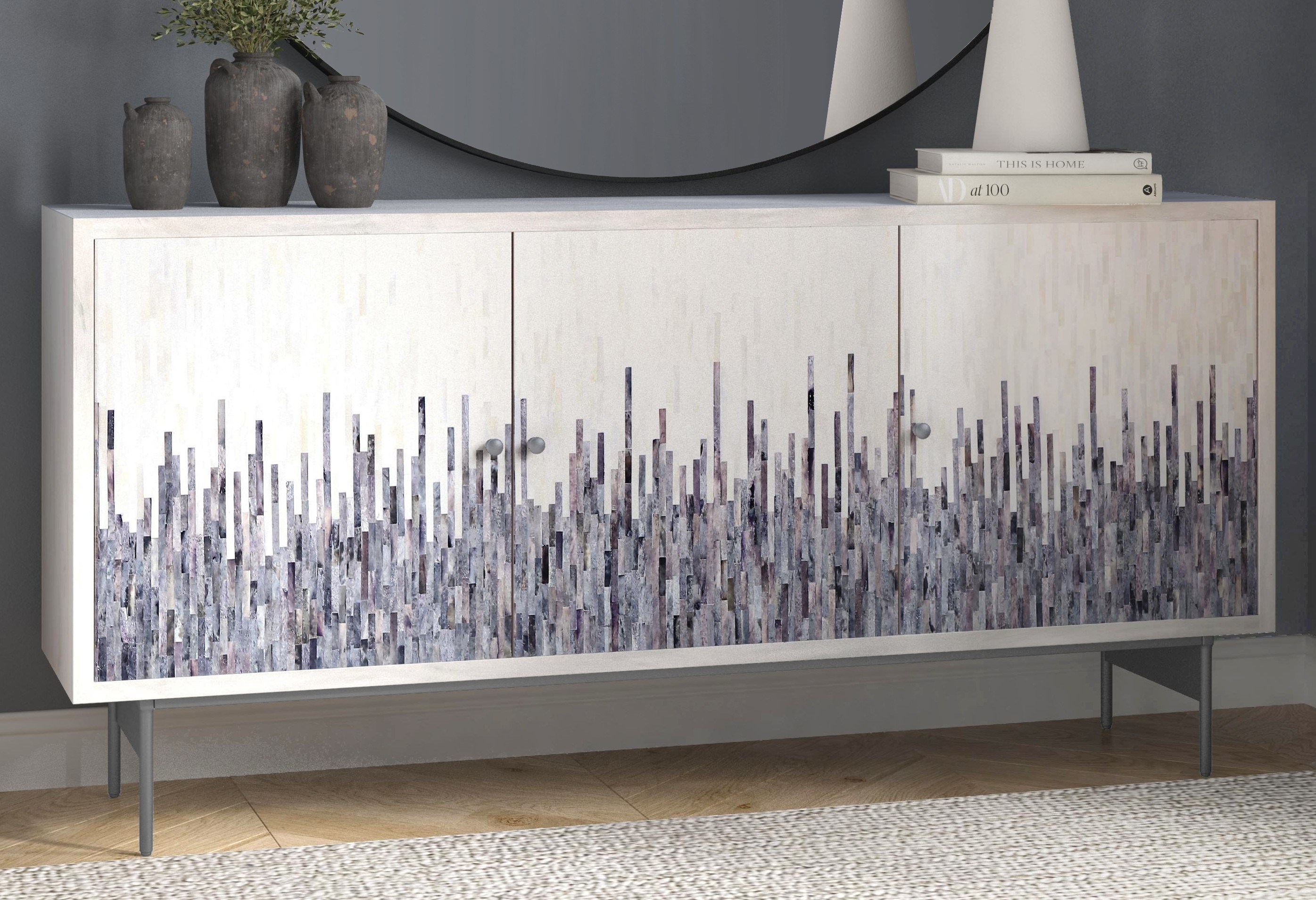 Zooey Three Door Cabinet