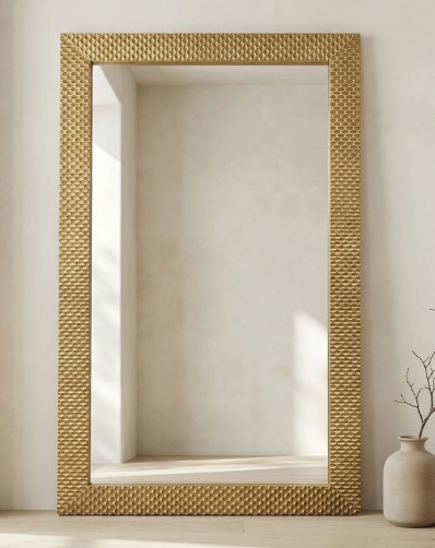 Opaline Floor Mirror