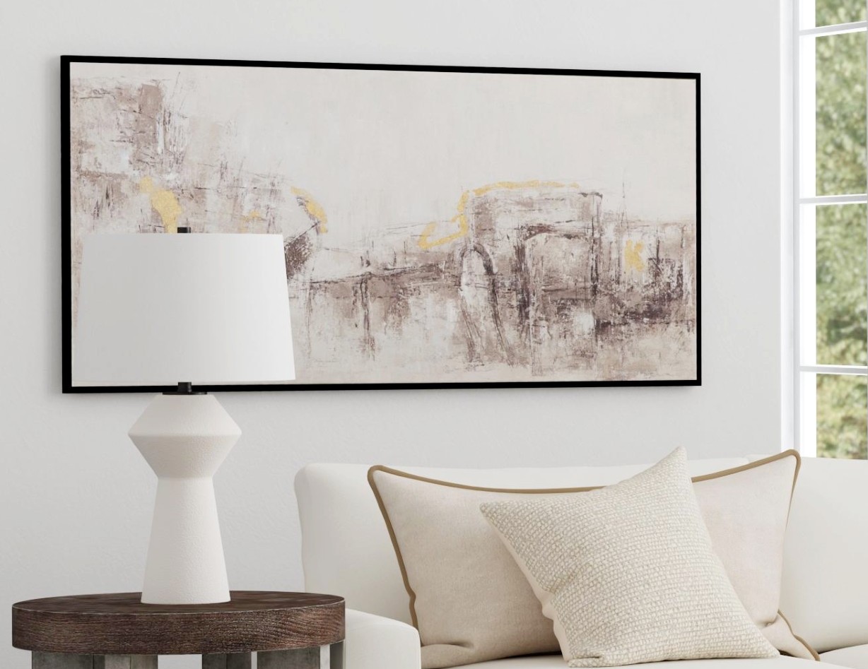 About Town Framed Canvas