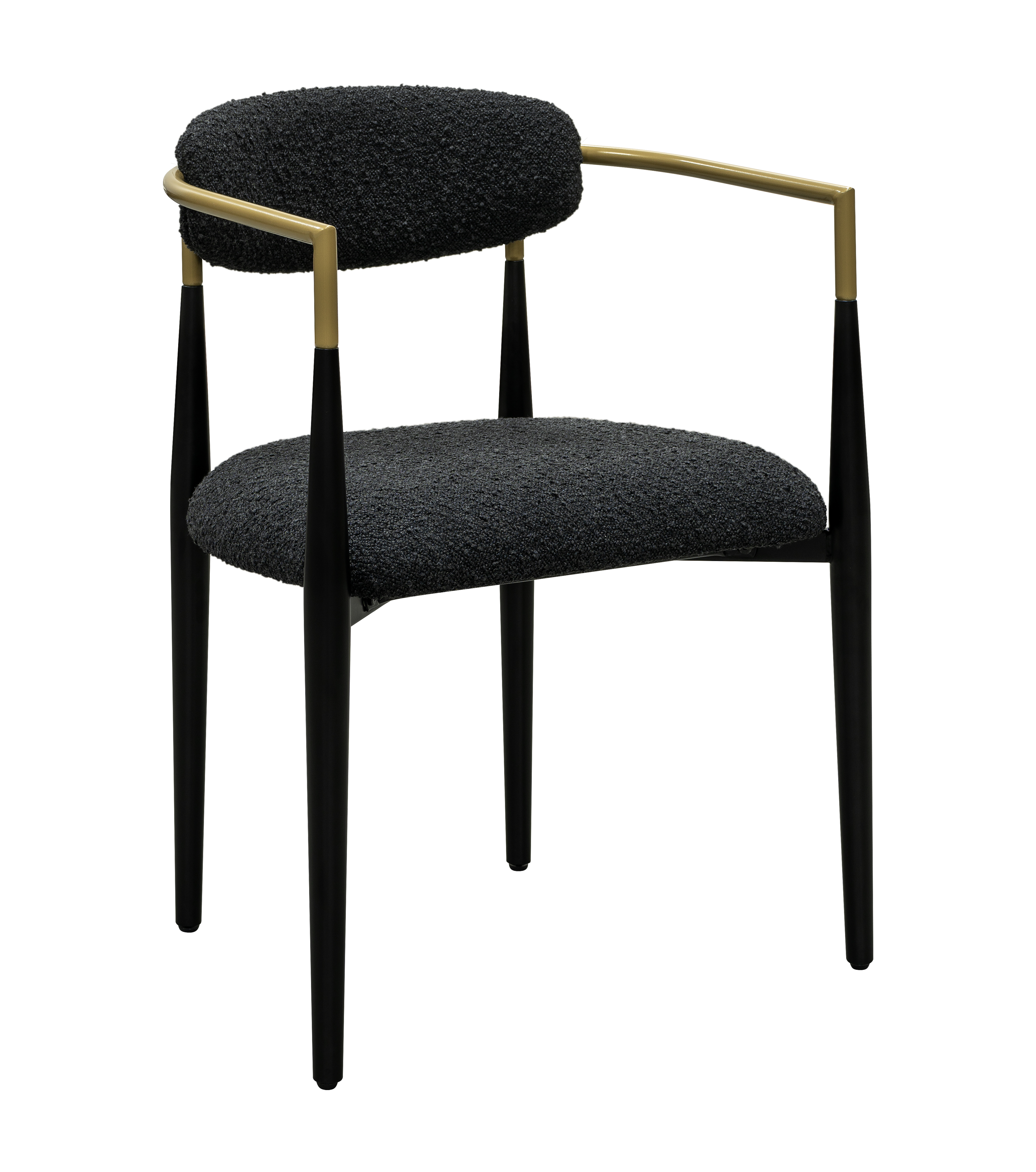 Jenson Black Dining Chair, 2 Per Box, Priced Each