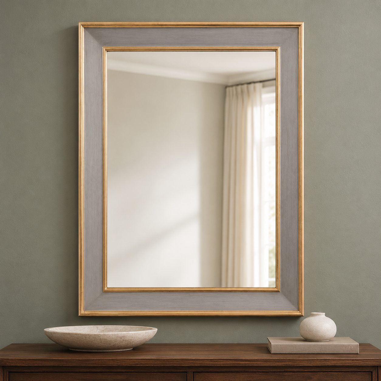 Doubled Wall Mirror