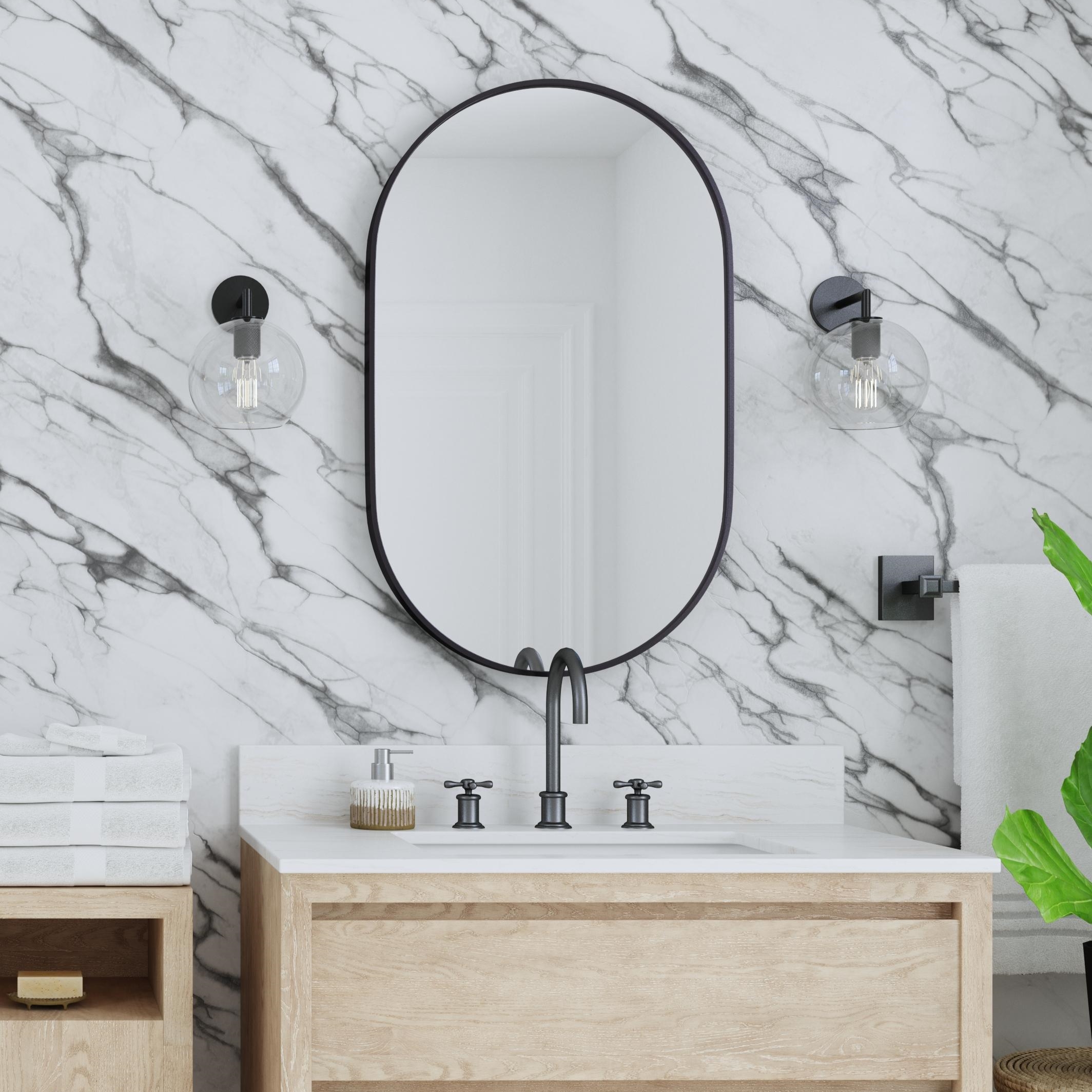 Oval Wall Mirror