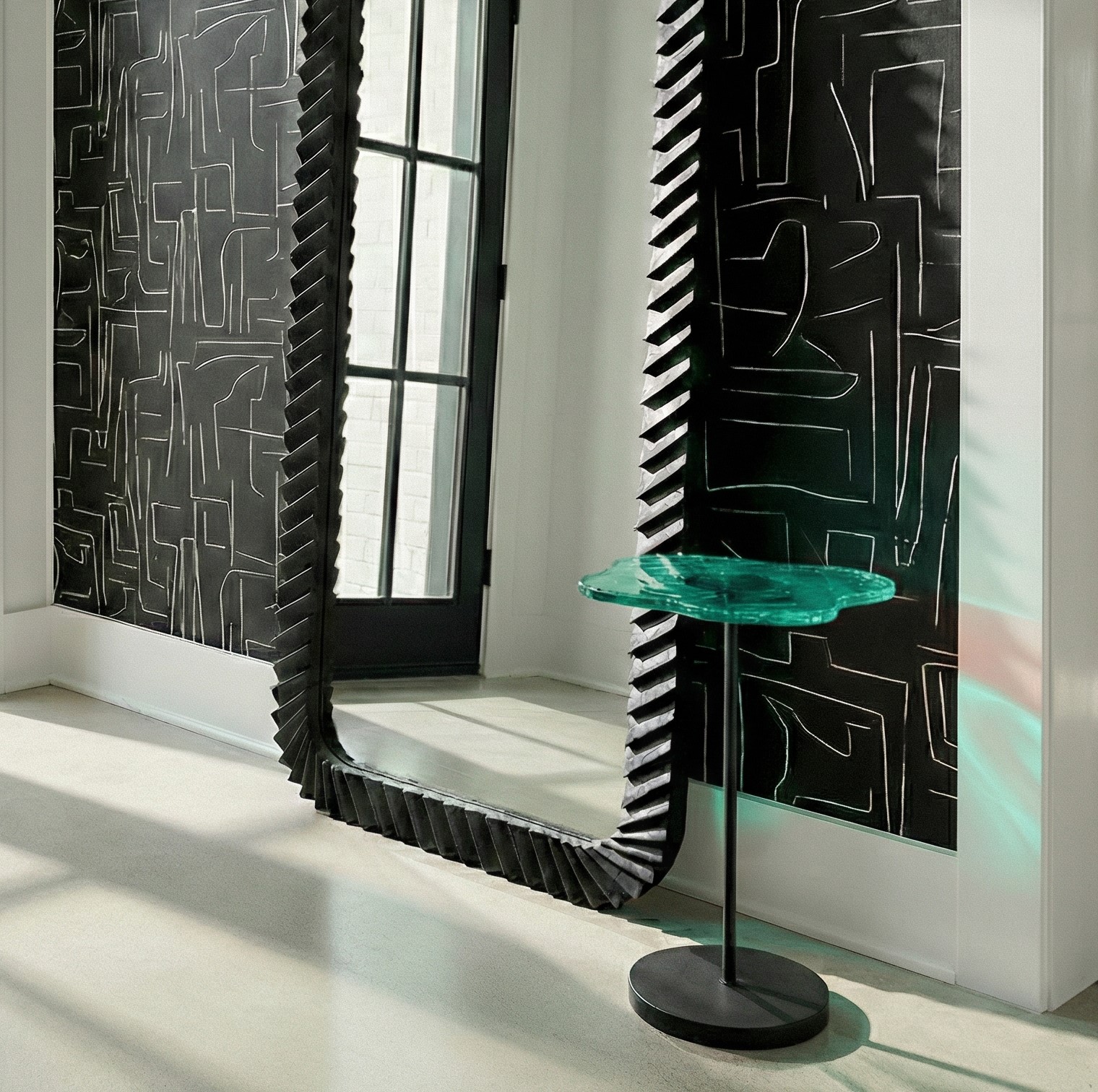 Elijah Accent Table - Green