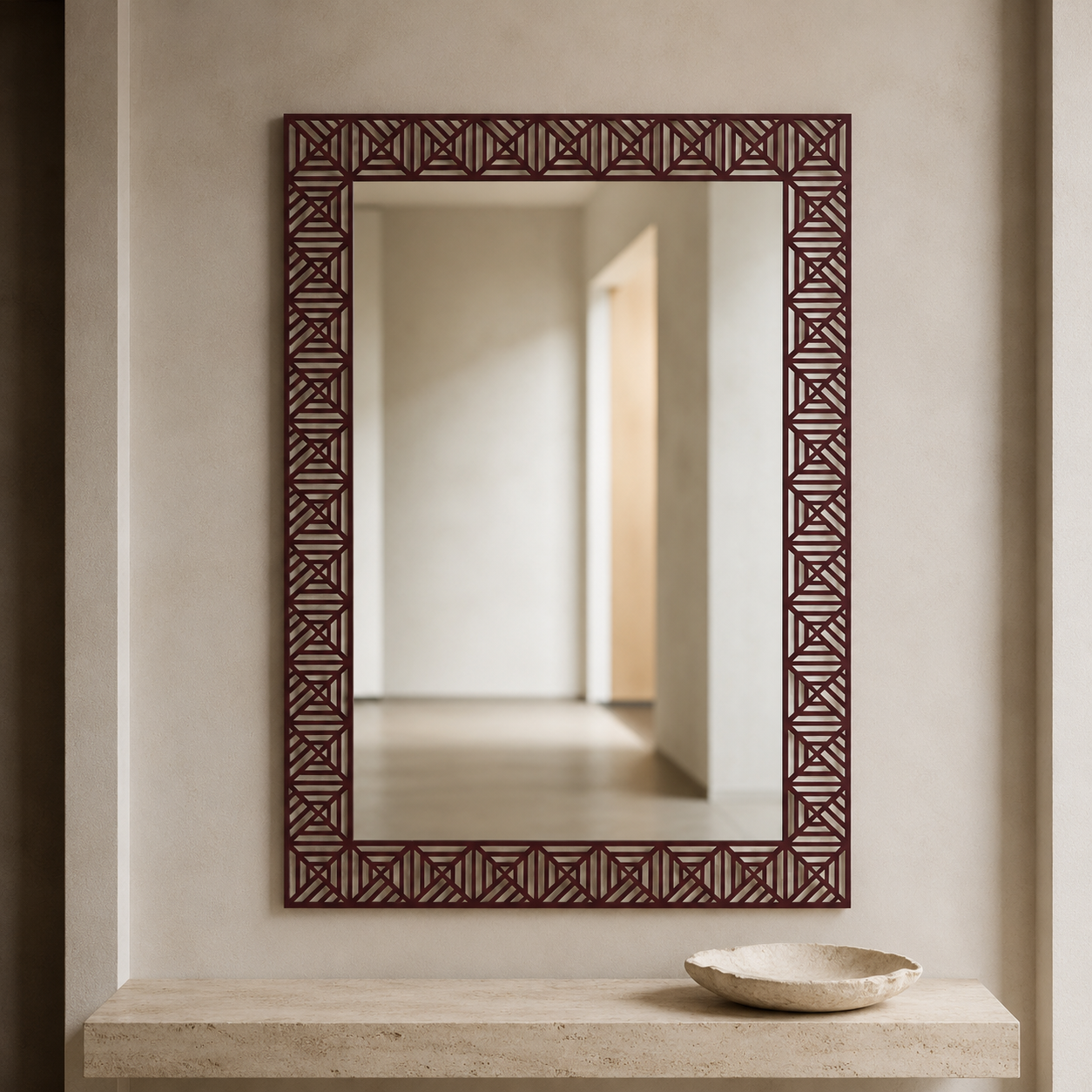 Rouge Wall Mirror