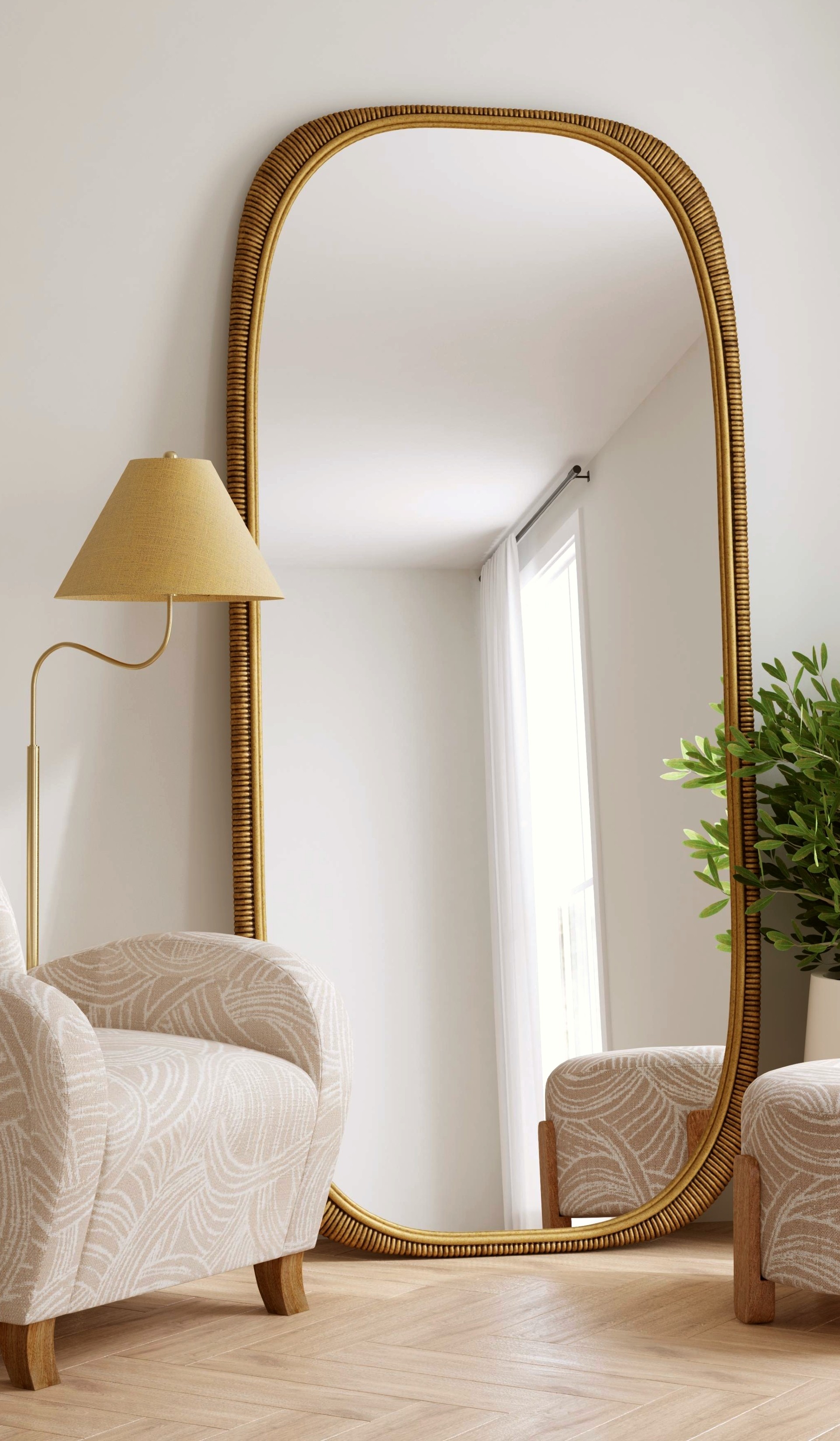 Malton Floor Mirror