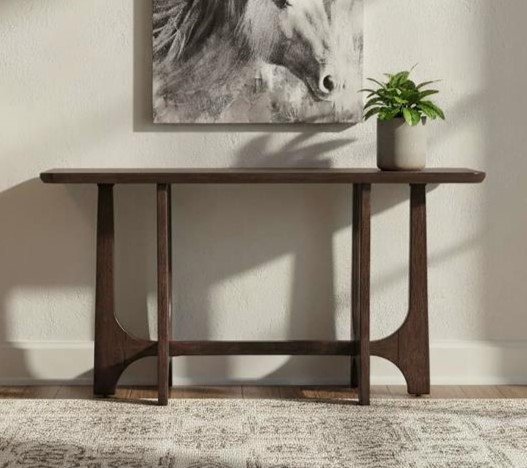 Dunnigan Brown Oak Console