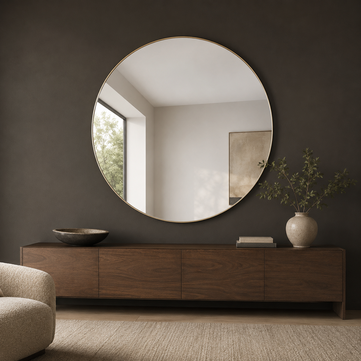 Tucker Wall Mirror - Gold