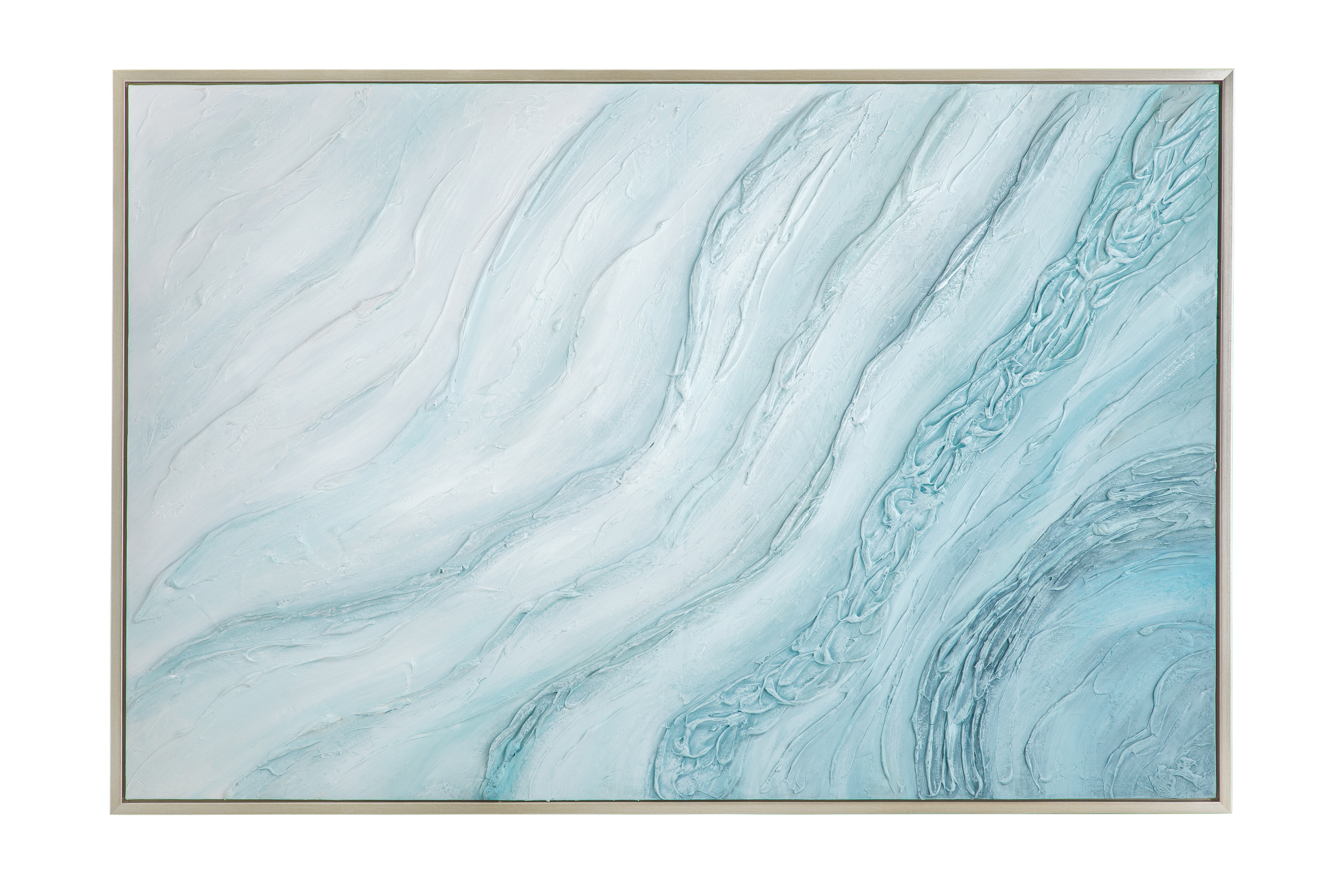Tidal Drift Framed Canvas