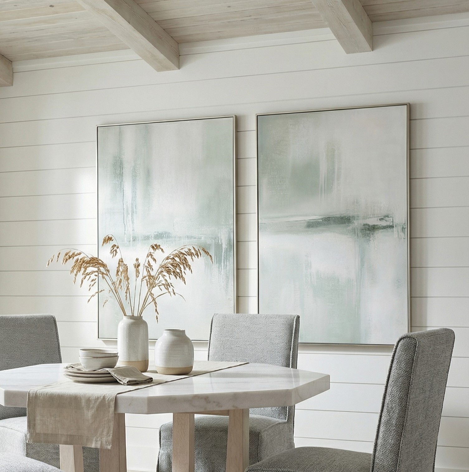 Calm Reflection Framed Canvas