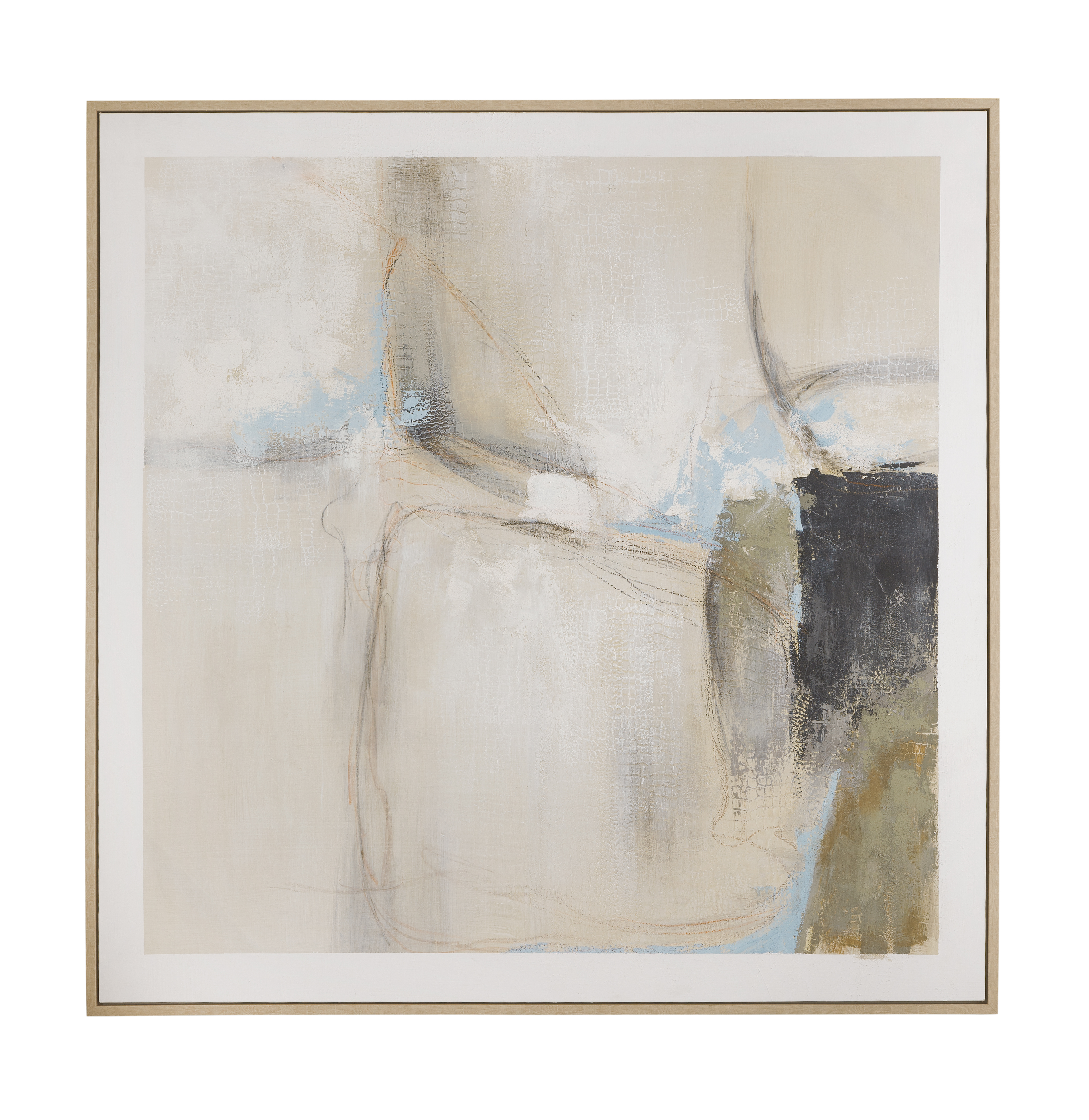 Shifting Horizons Framed Canvas