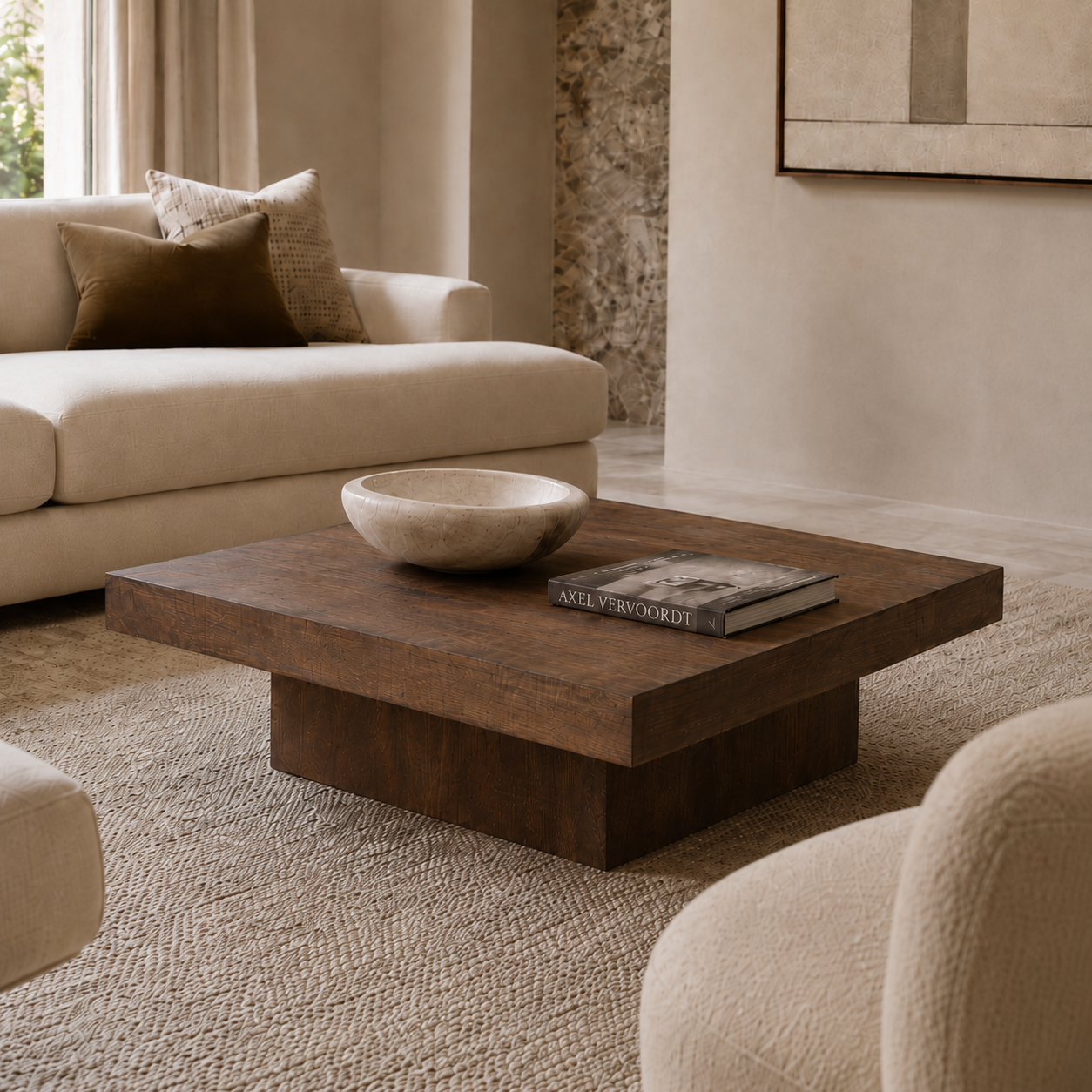Padula Brown Oak Coffee Table