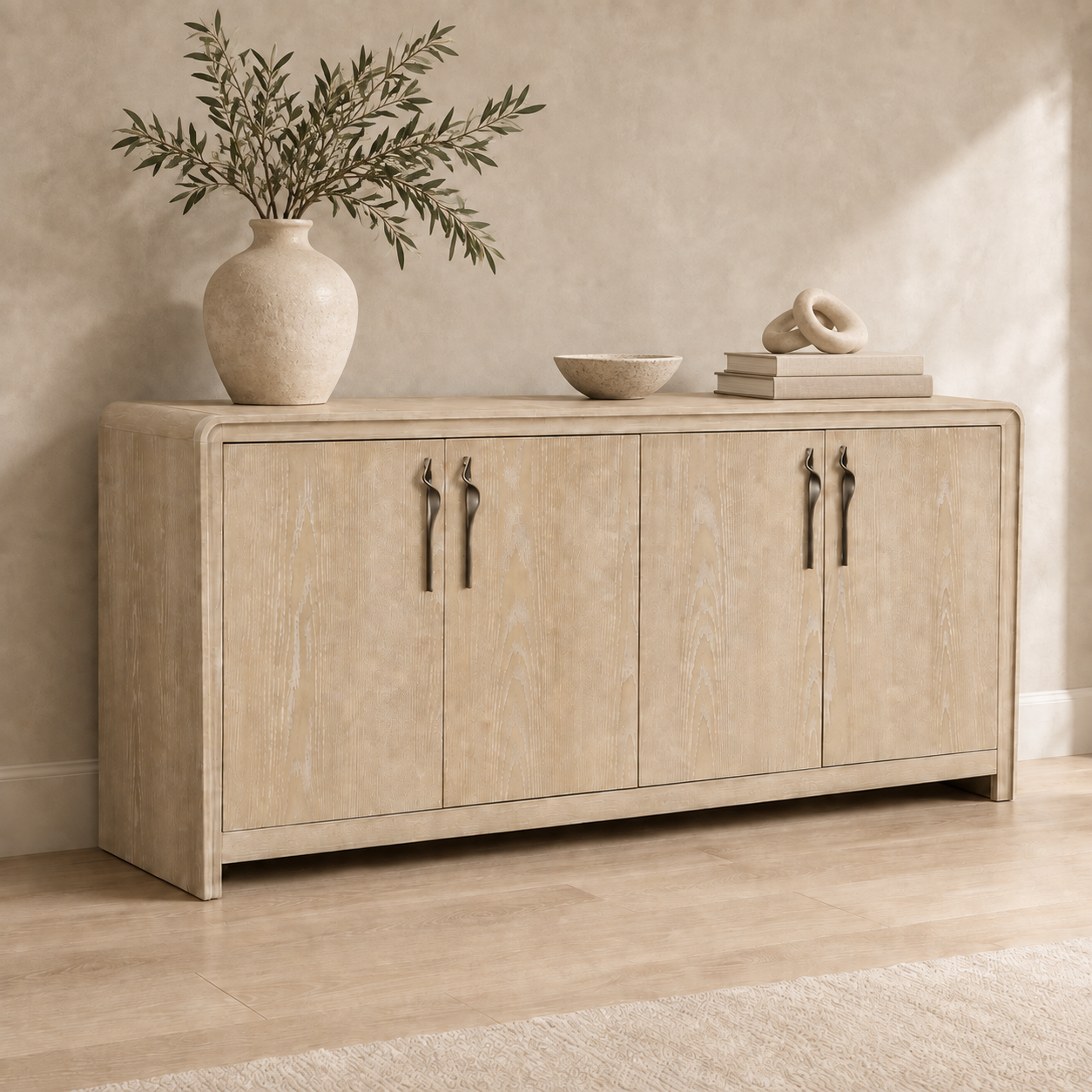 Trifecta Four Door Cabinet