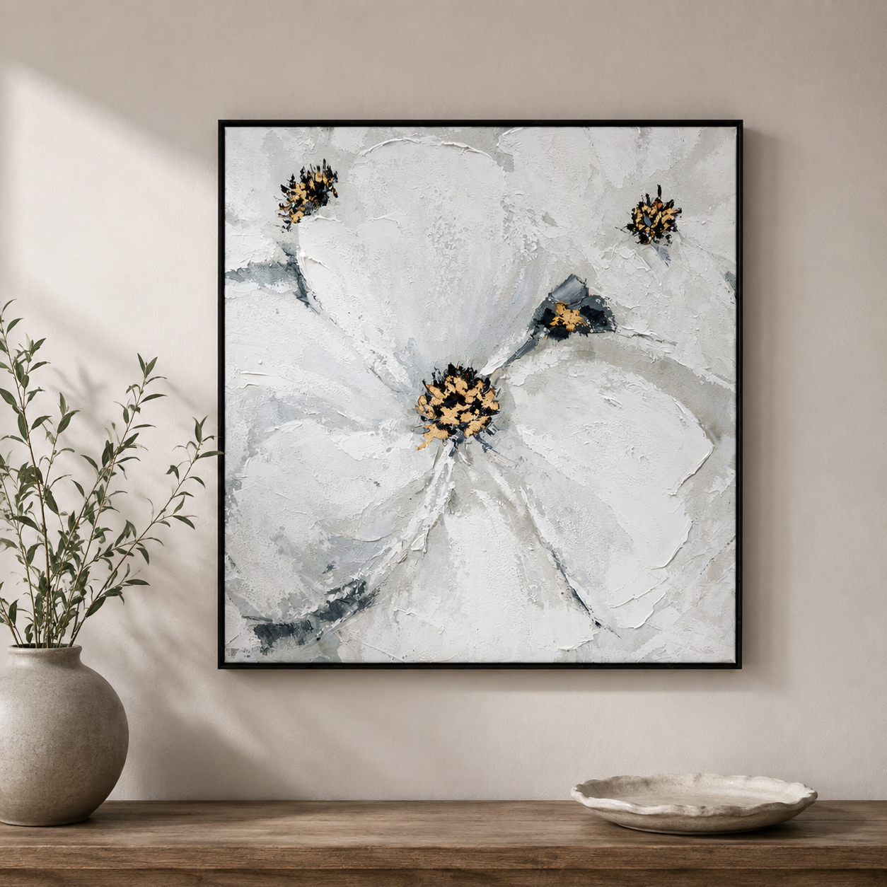 Dogwood Framed Canvas
