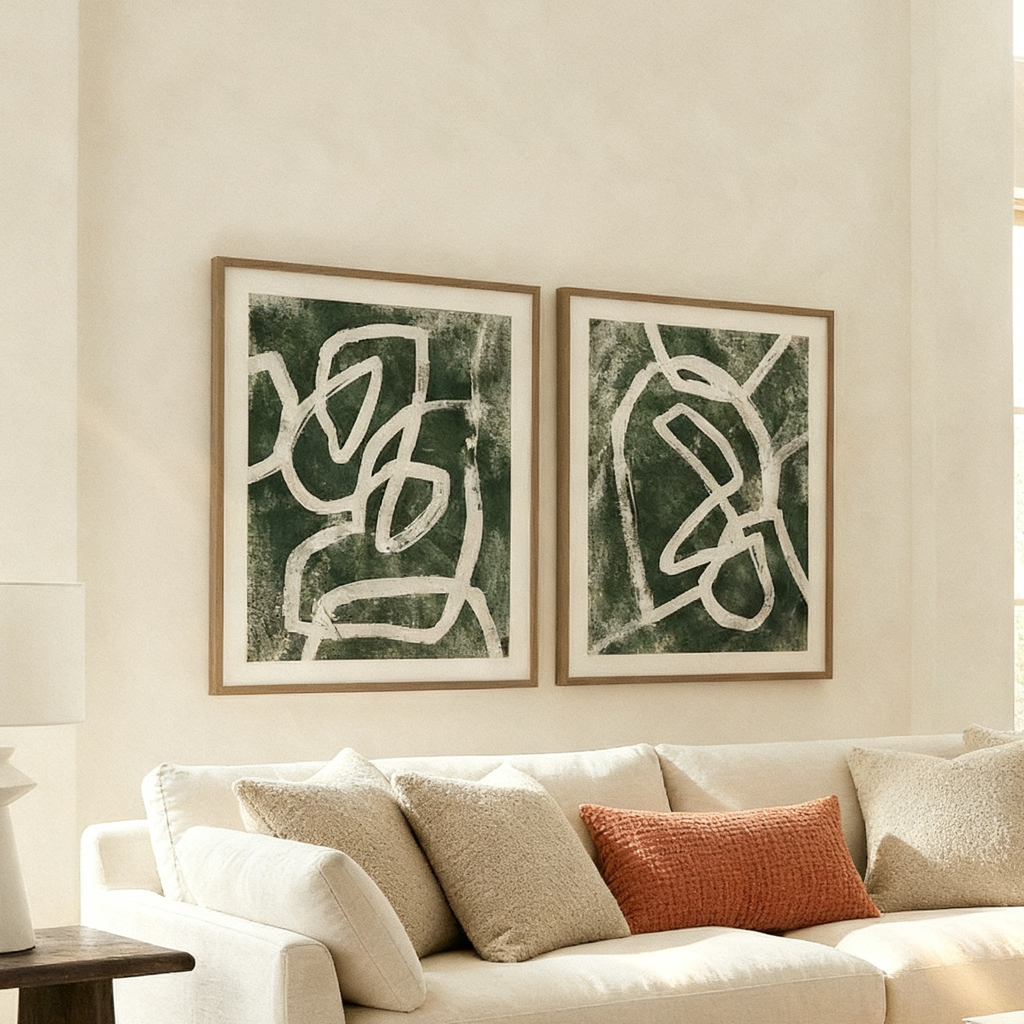 Chalk Line II Framed Print
