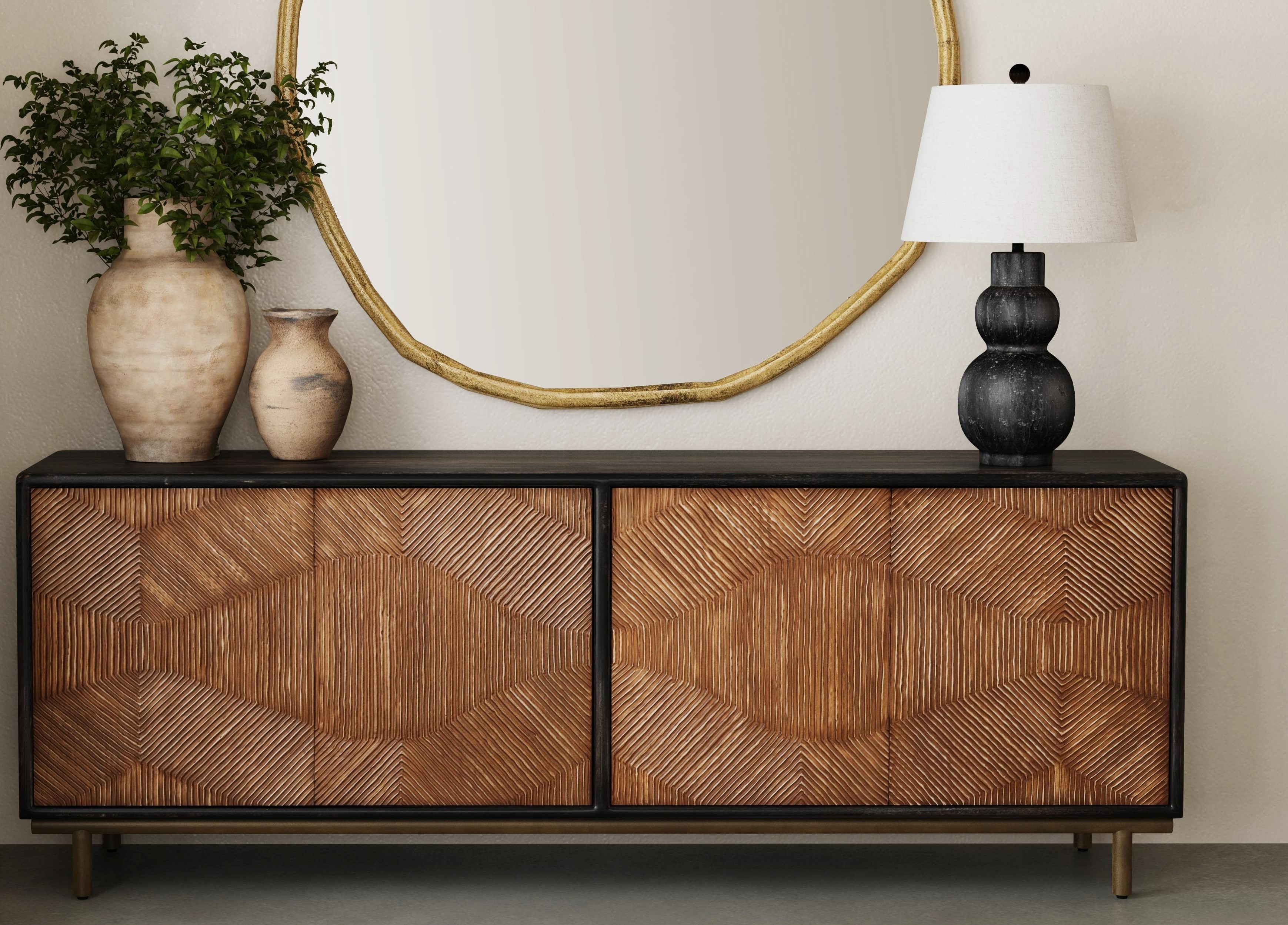 Keir Four Door Cabinet