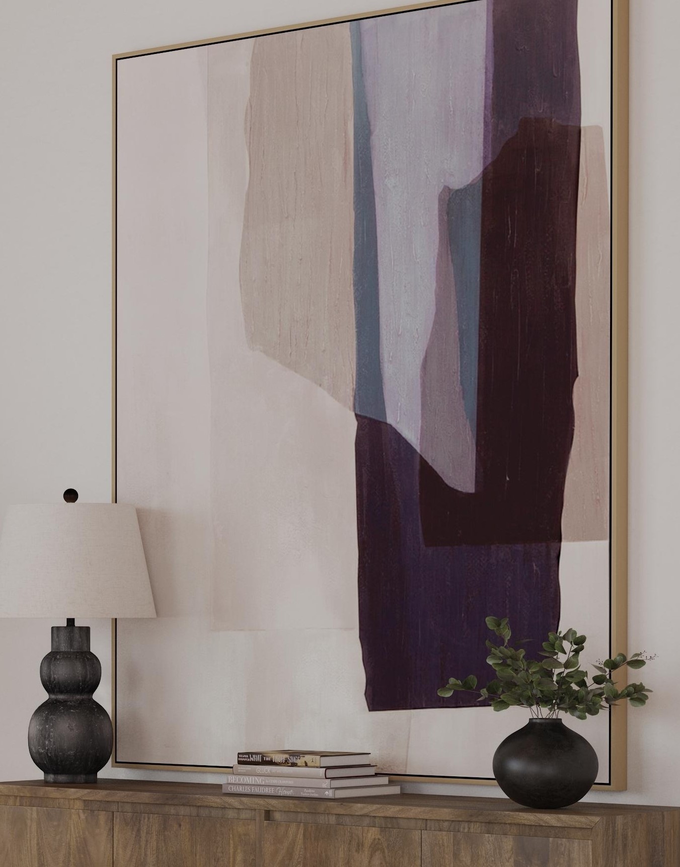 Salone Framed Canvas