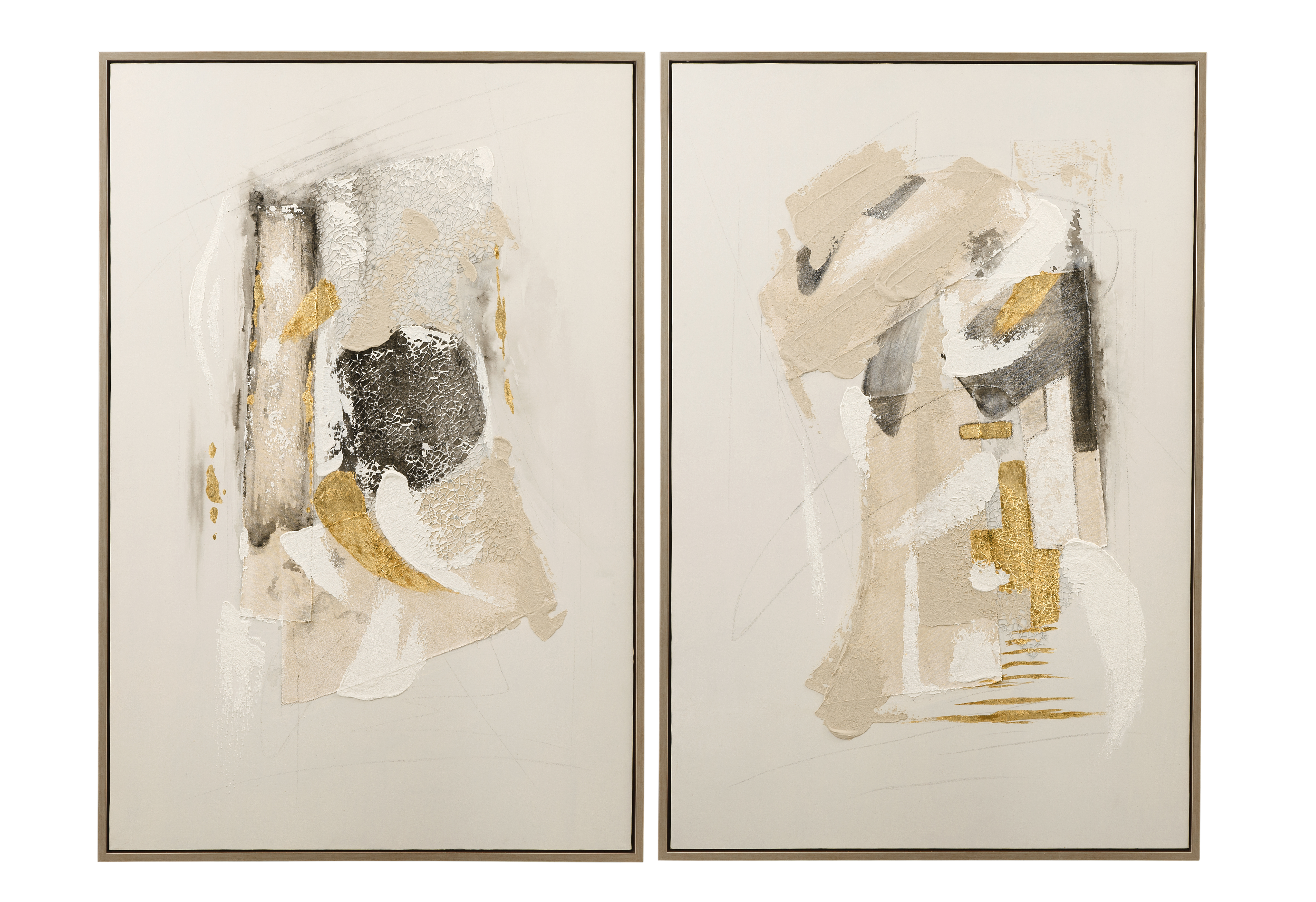 Spencer Framed Canvas s/2