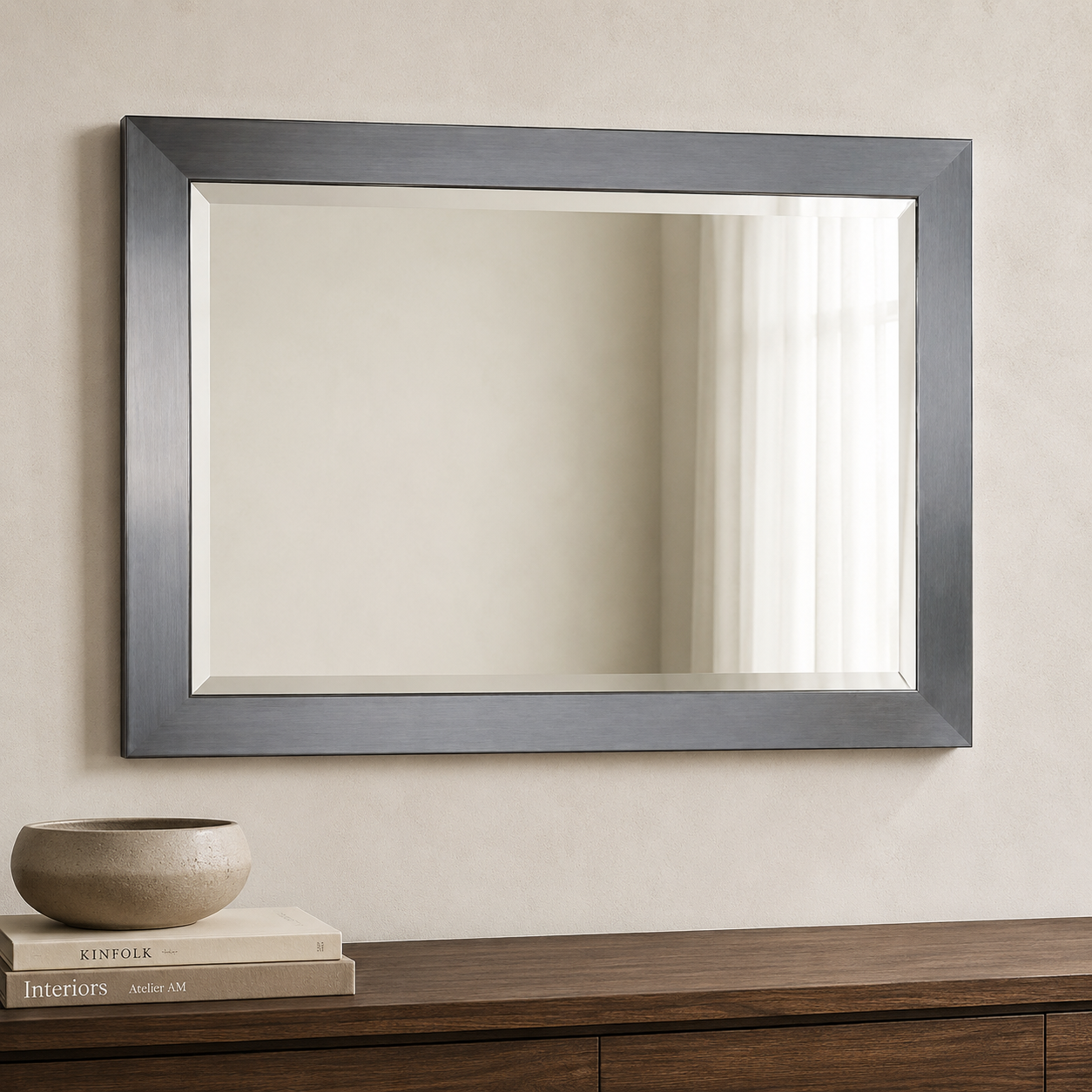 Stainless Wall Mirror