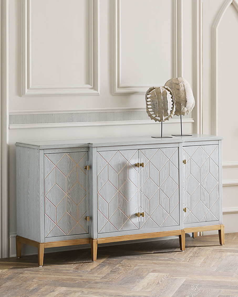 Perrine Four Door Cabinet