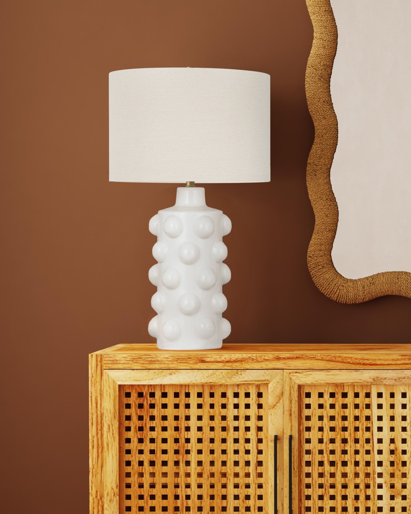 Lynn Table Lamp - White