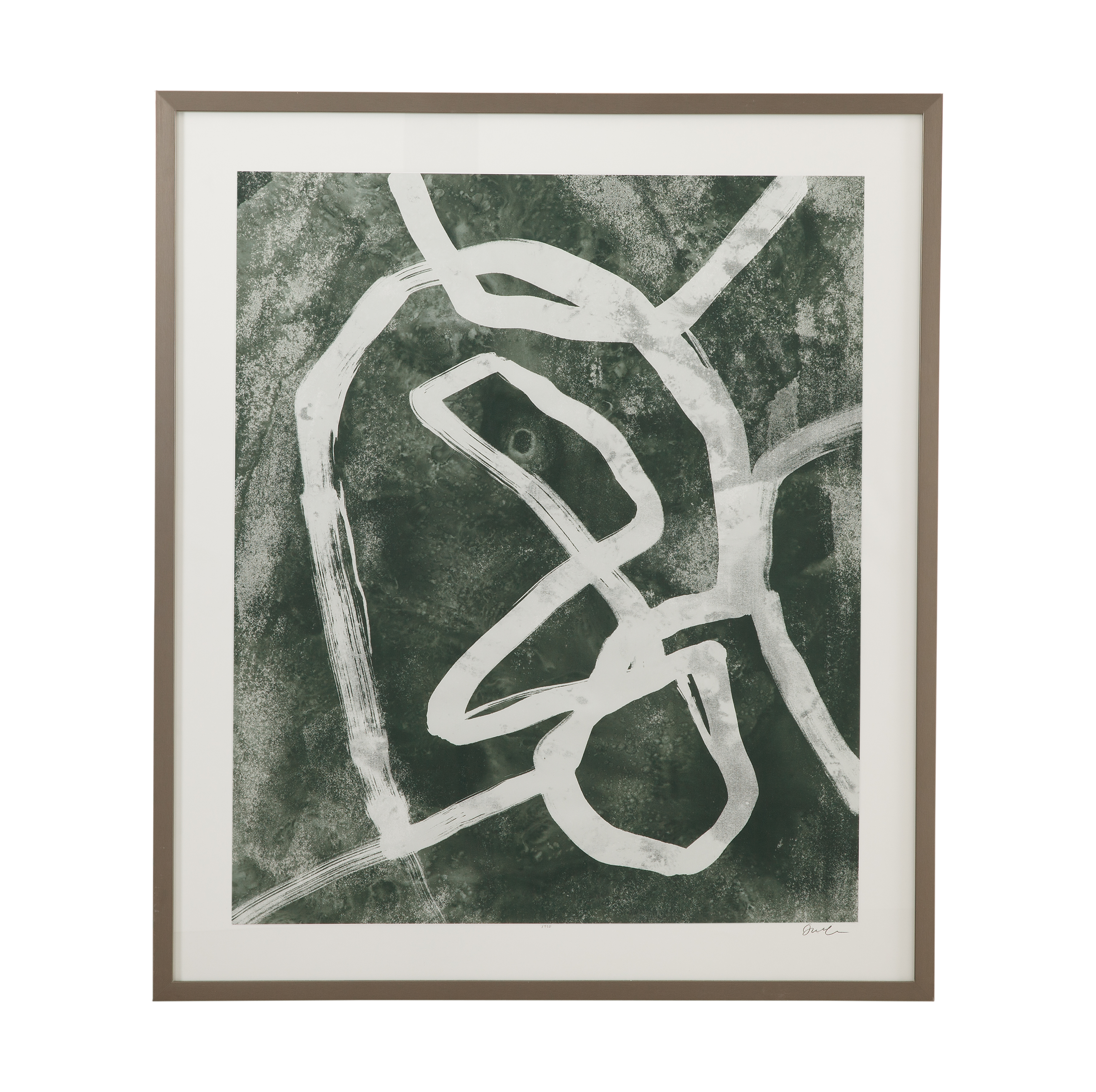 Chalk Line II Framed Print