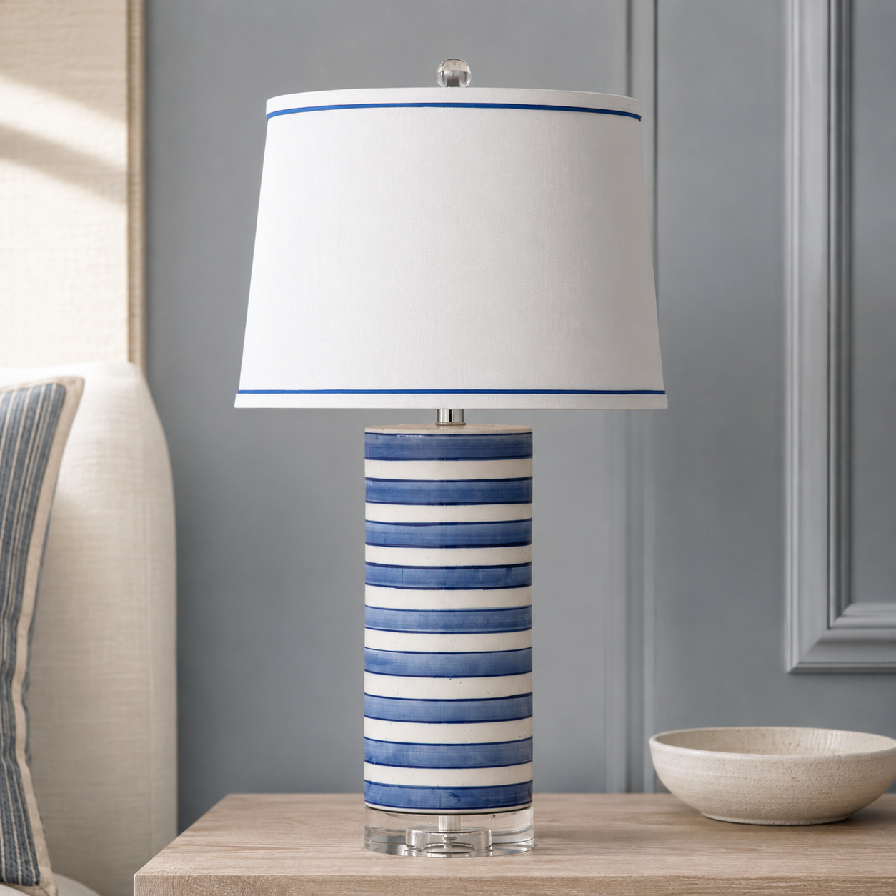 Regatta Stripe Table Lamp