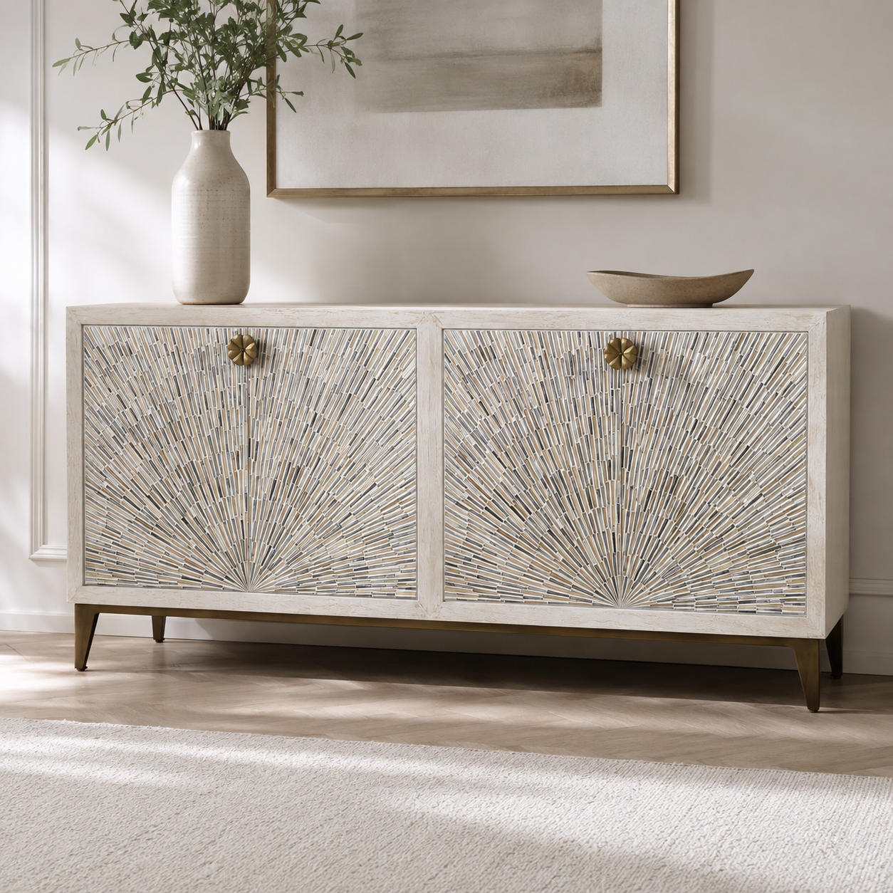 Astrid Four Door Cabinet