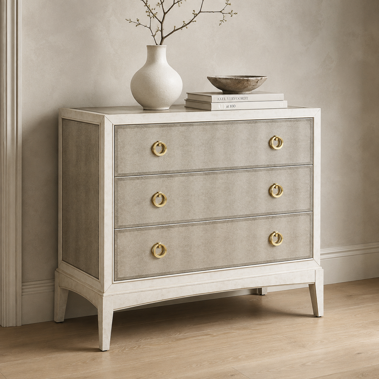Kiara Three Drawer Cabinet