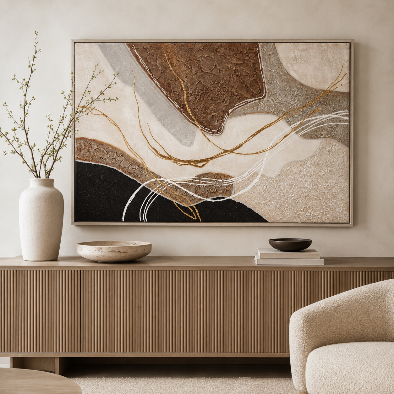 Portraits Framed Canvas