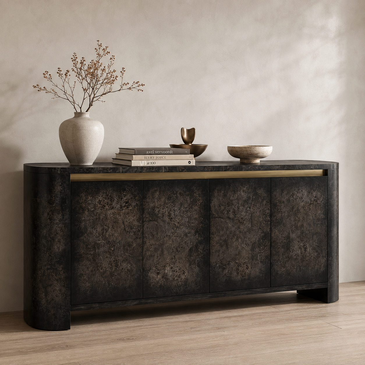 Langford Four Door Cabinet