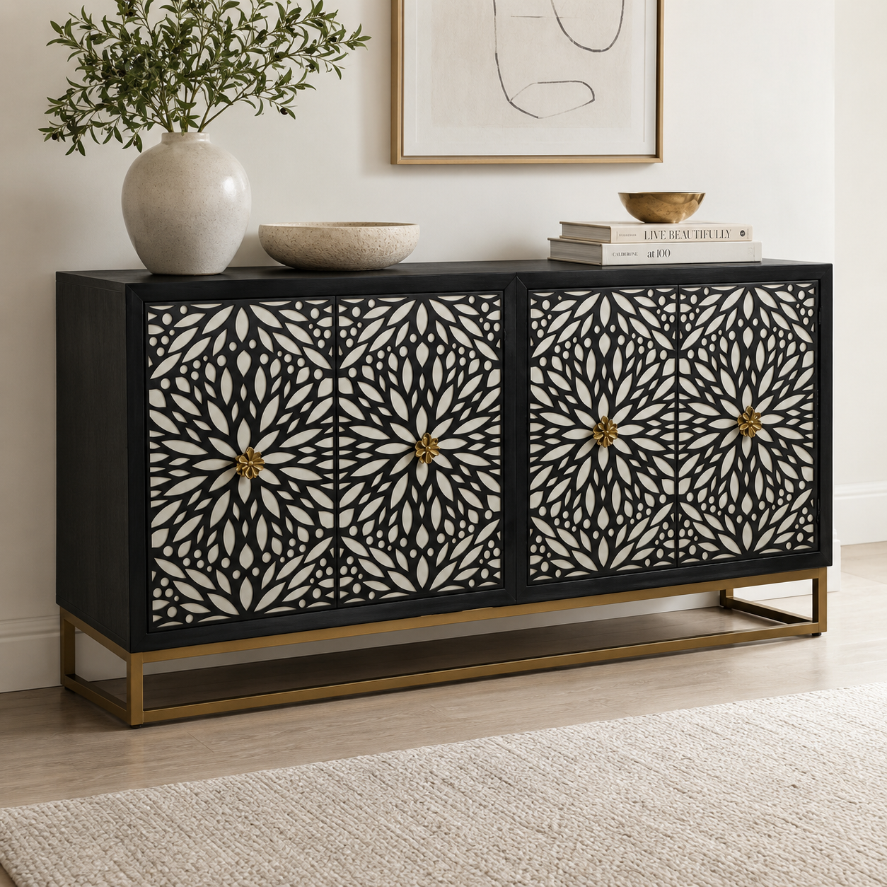 Cameron Four Door Cabinet