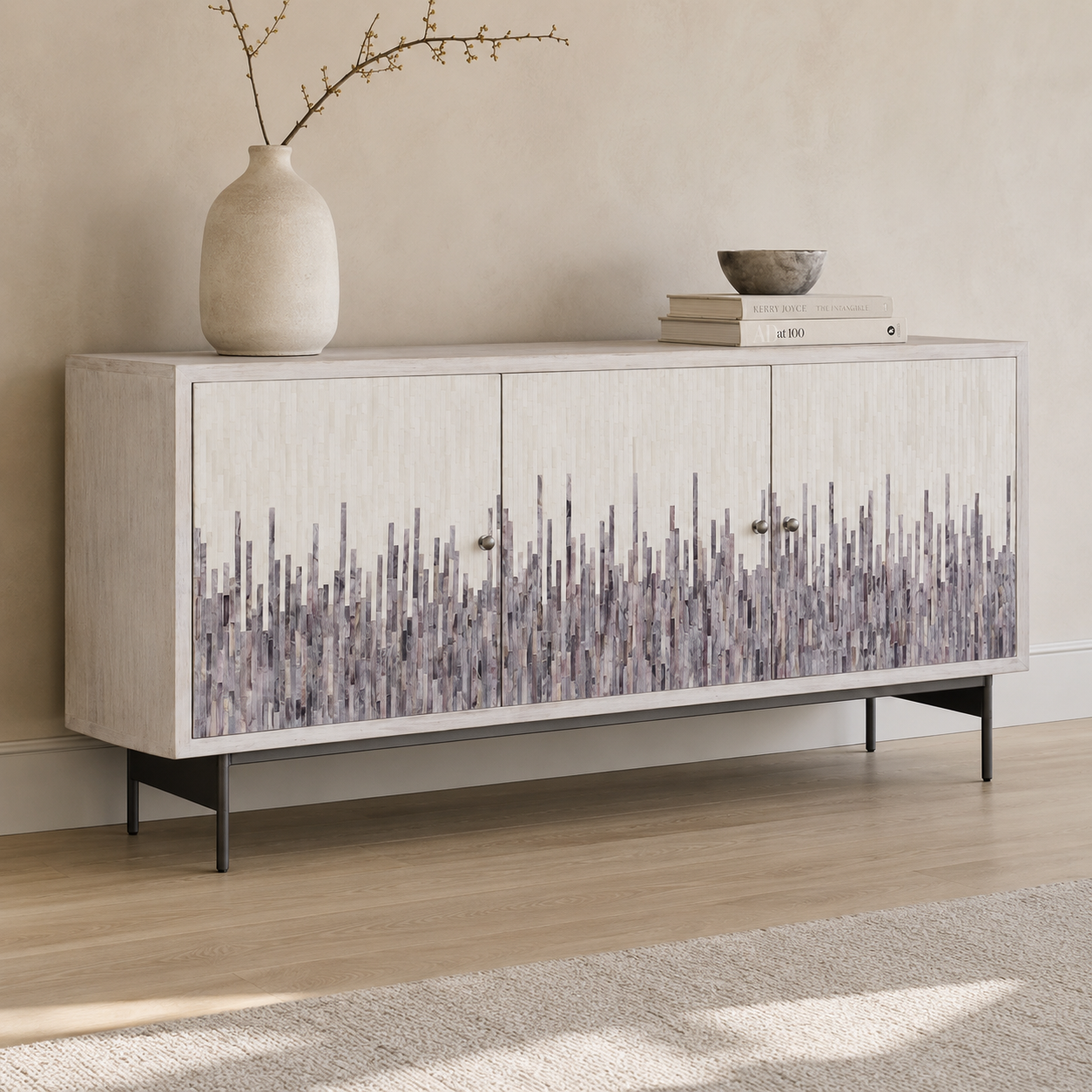 Zooey Three Door Cabinet